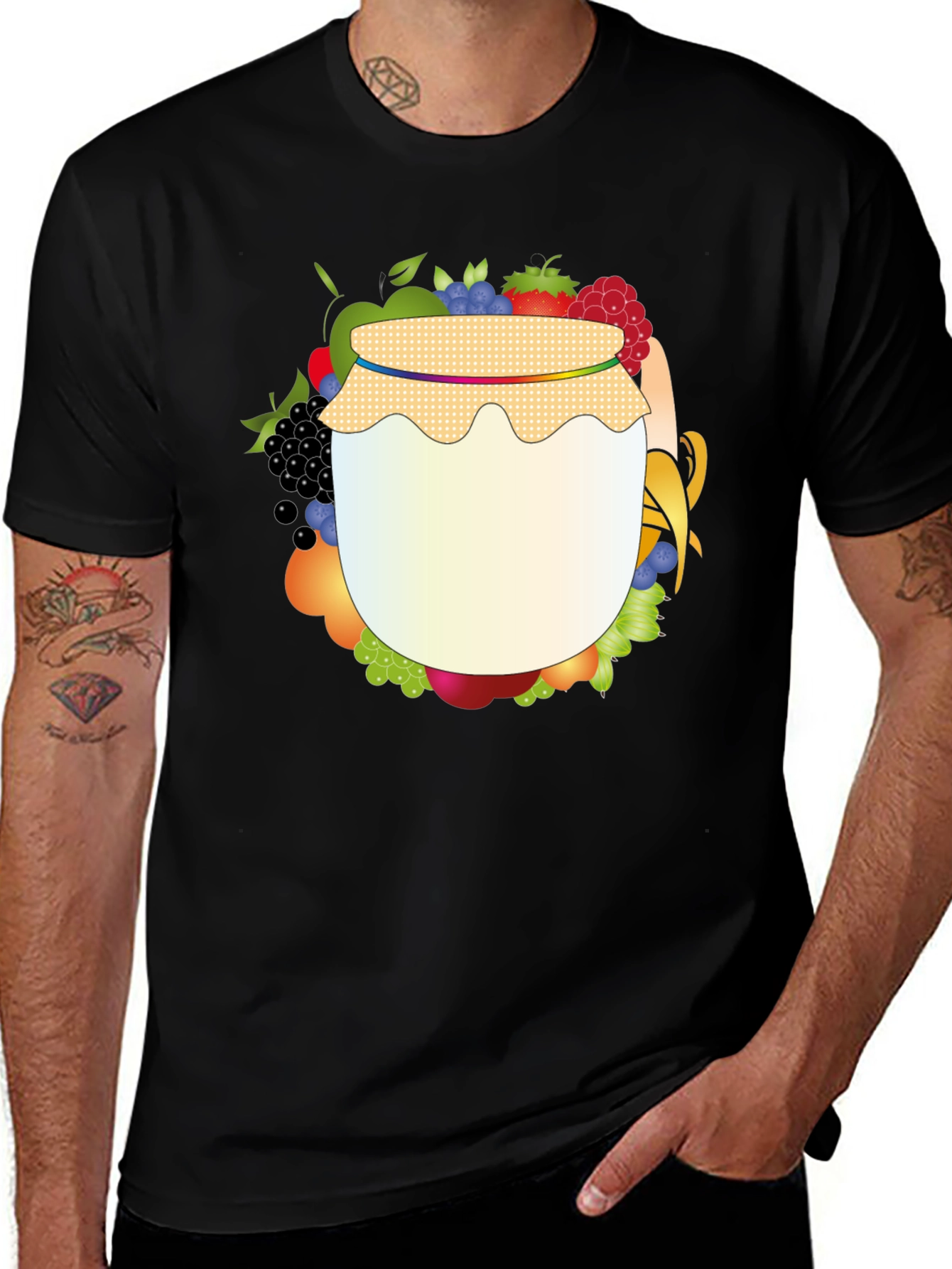 Fruity Jam Jar Graphic Tee