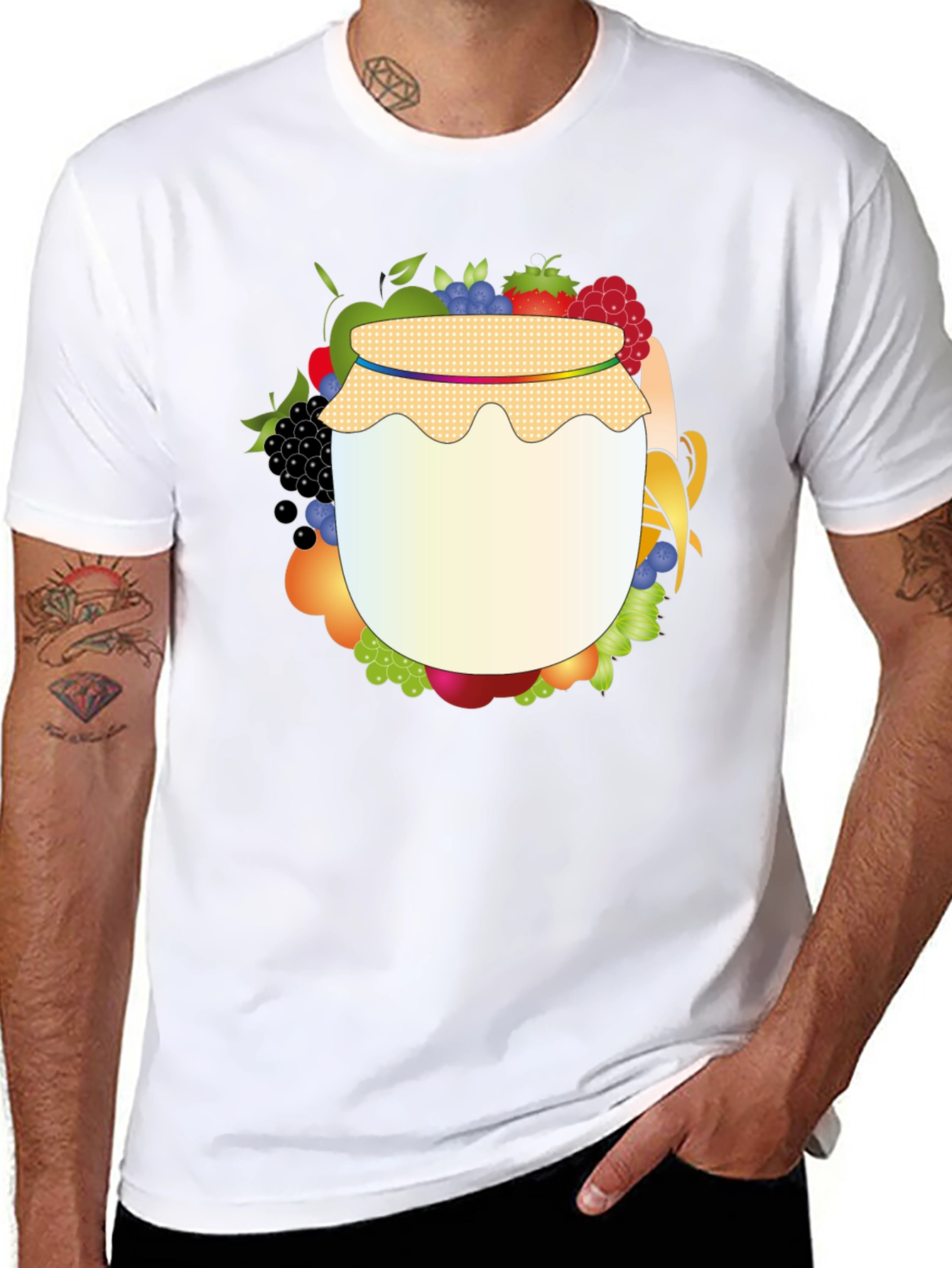 Fruity Jam Jar Graphic Tee