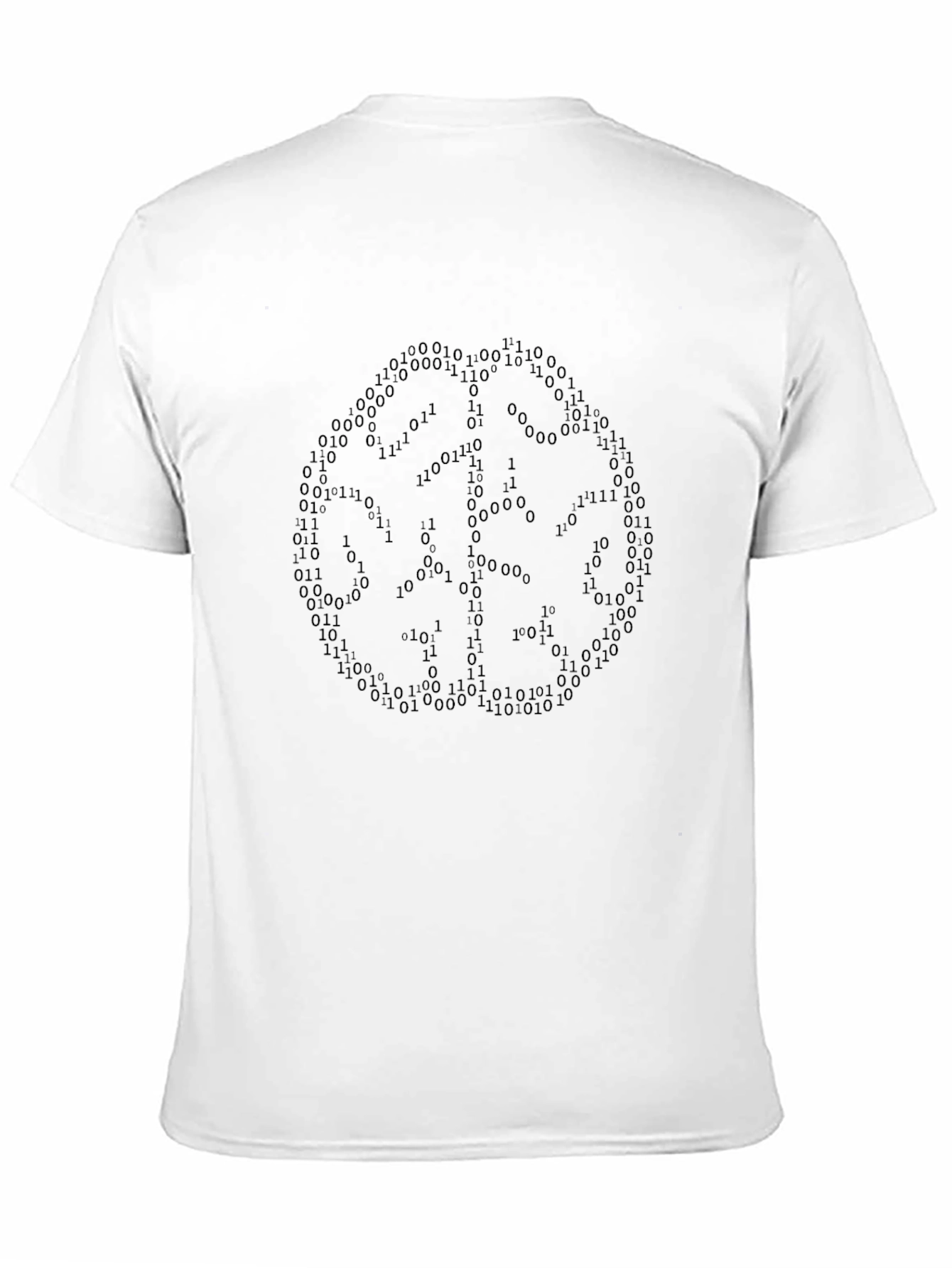 Binary Code Graphic Tee - Tech Style