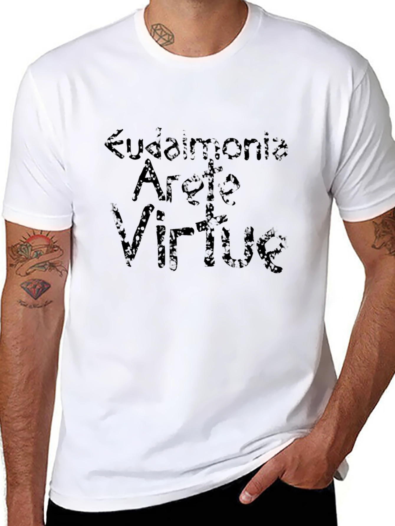 Eudaimonia Arete Virtue T-Shirt