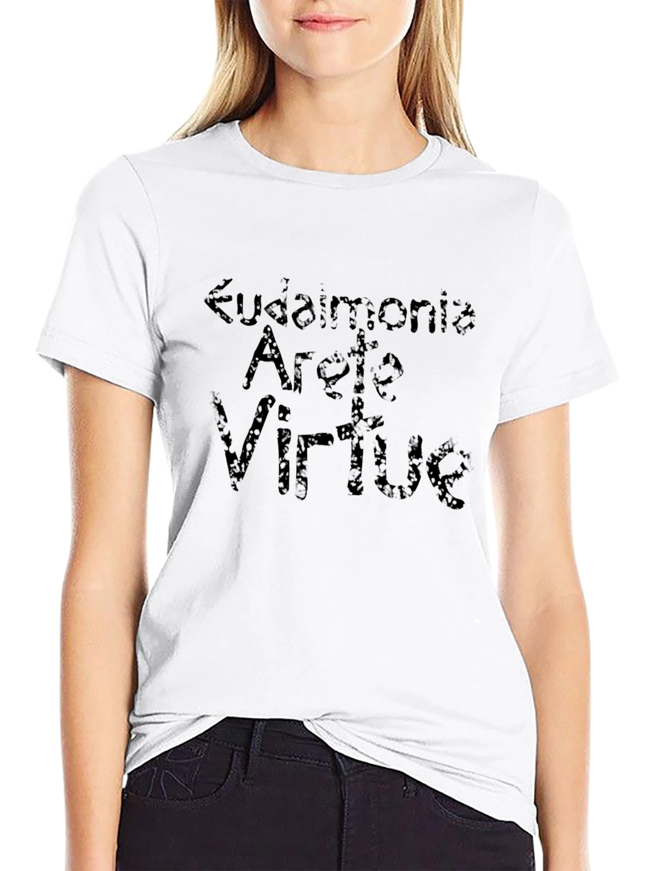 Eudaimonia Arete Virtue T-Shirt