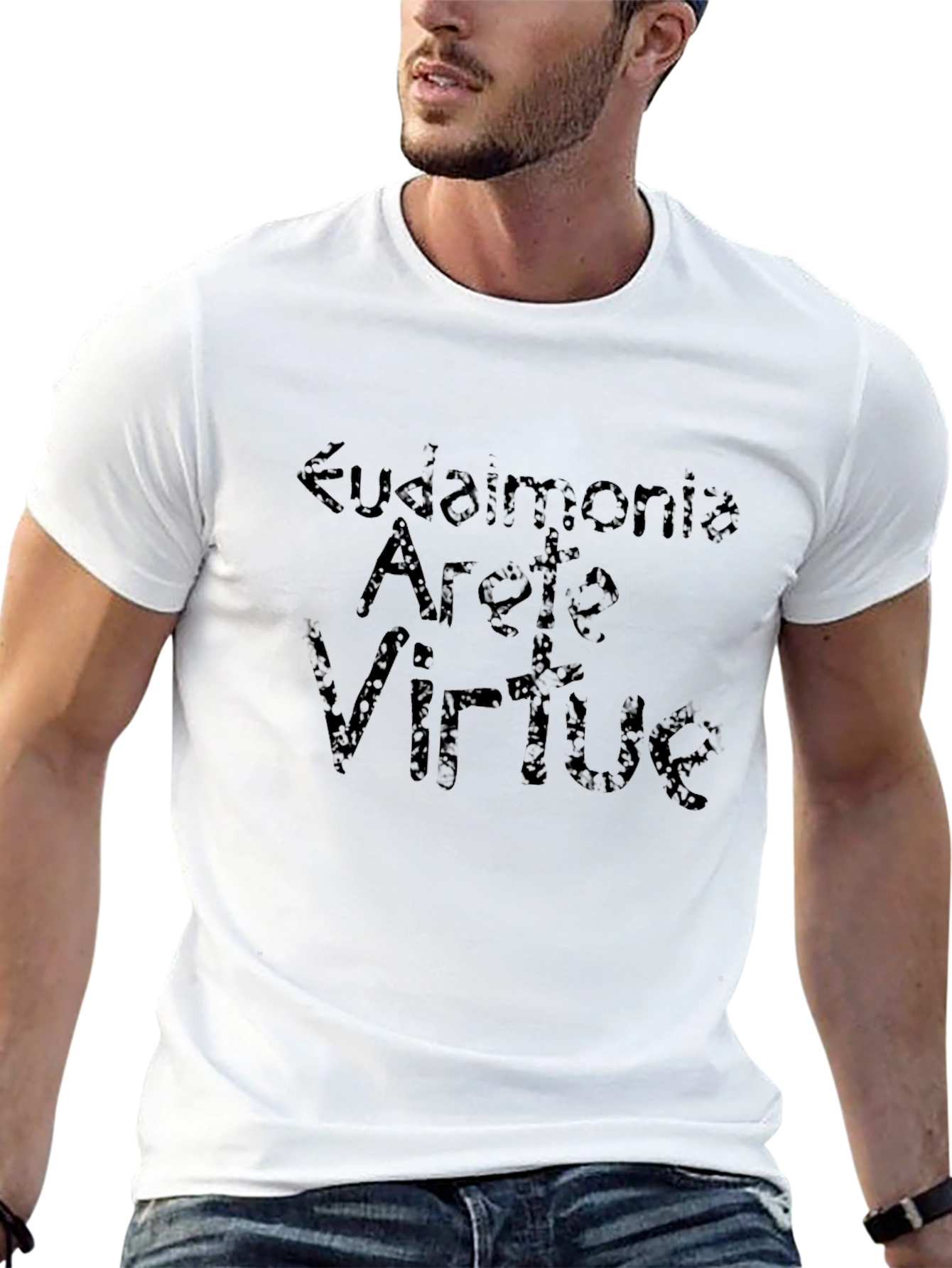 Eudaimonia Arete Virtue T-Shirt