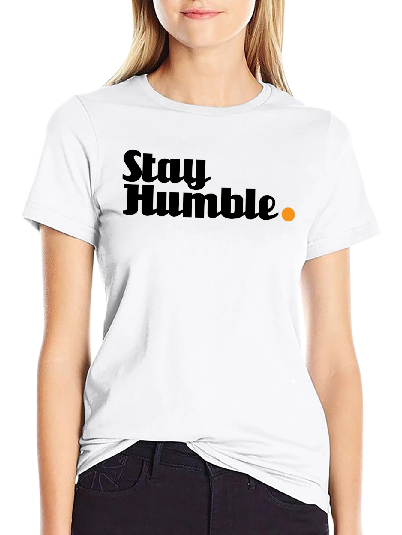 Stay Humble T-Shirt - Black Graphic Tee