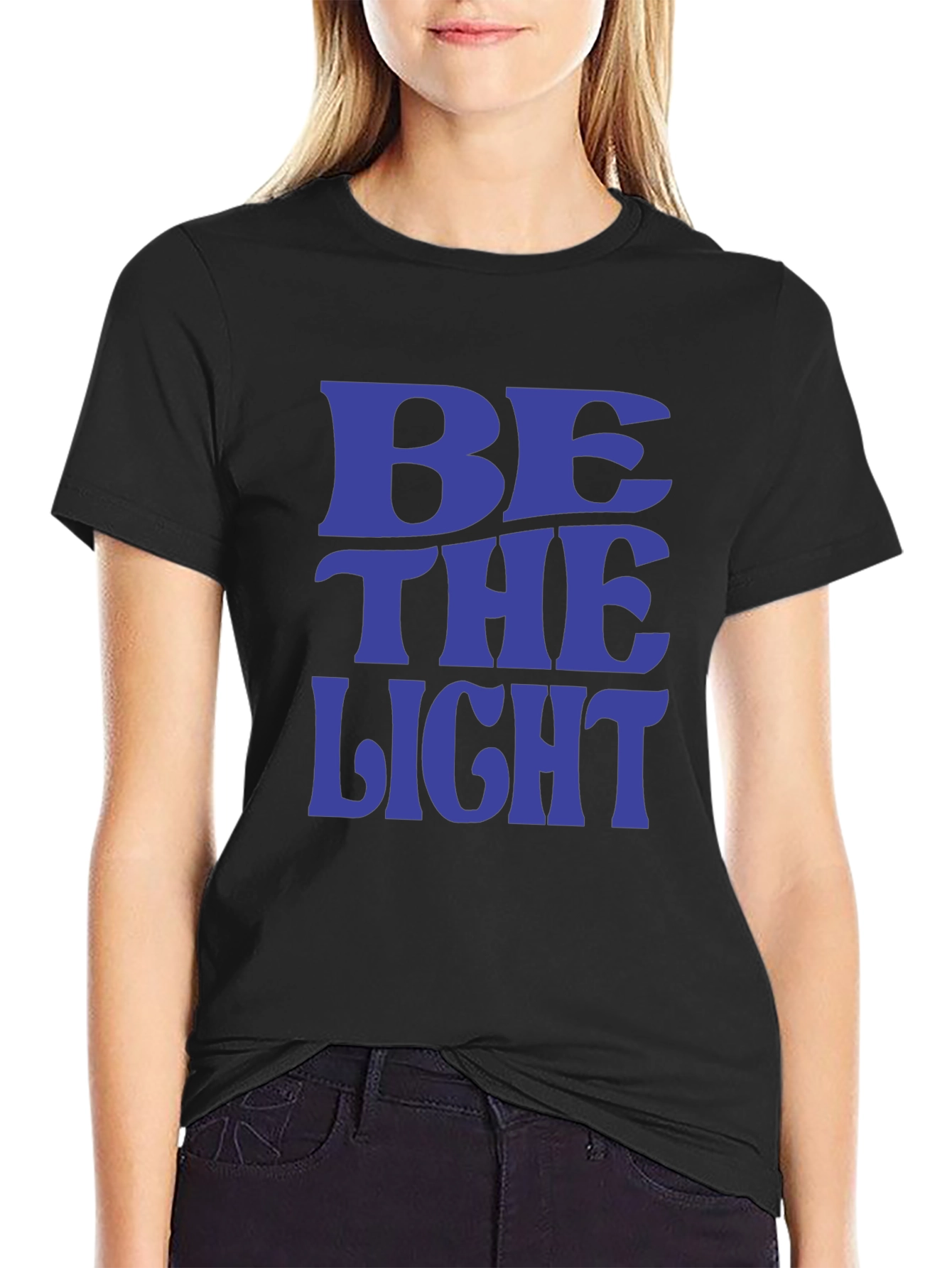 Be The Light T-Shirt - Positive Message Tee