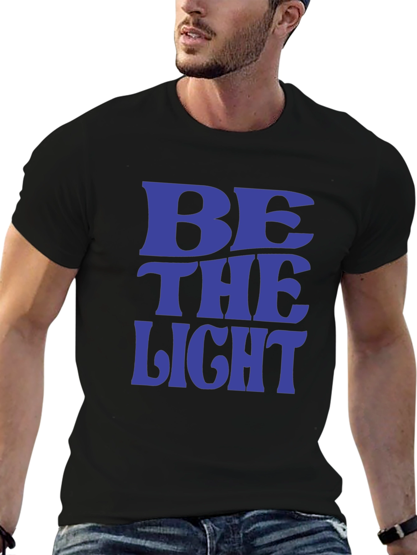 Be The Light T-Shirt - Positive Message Tee