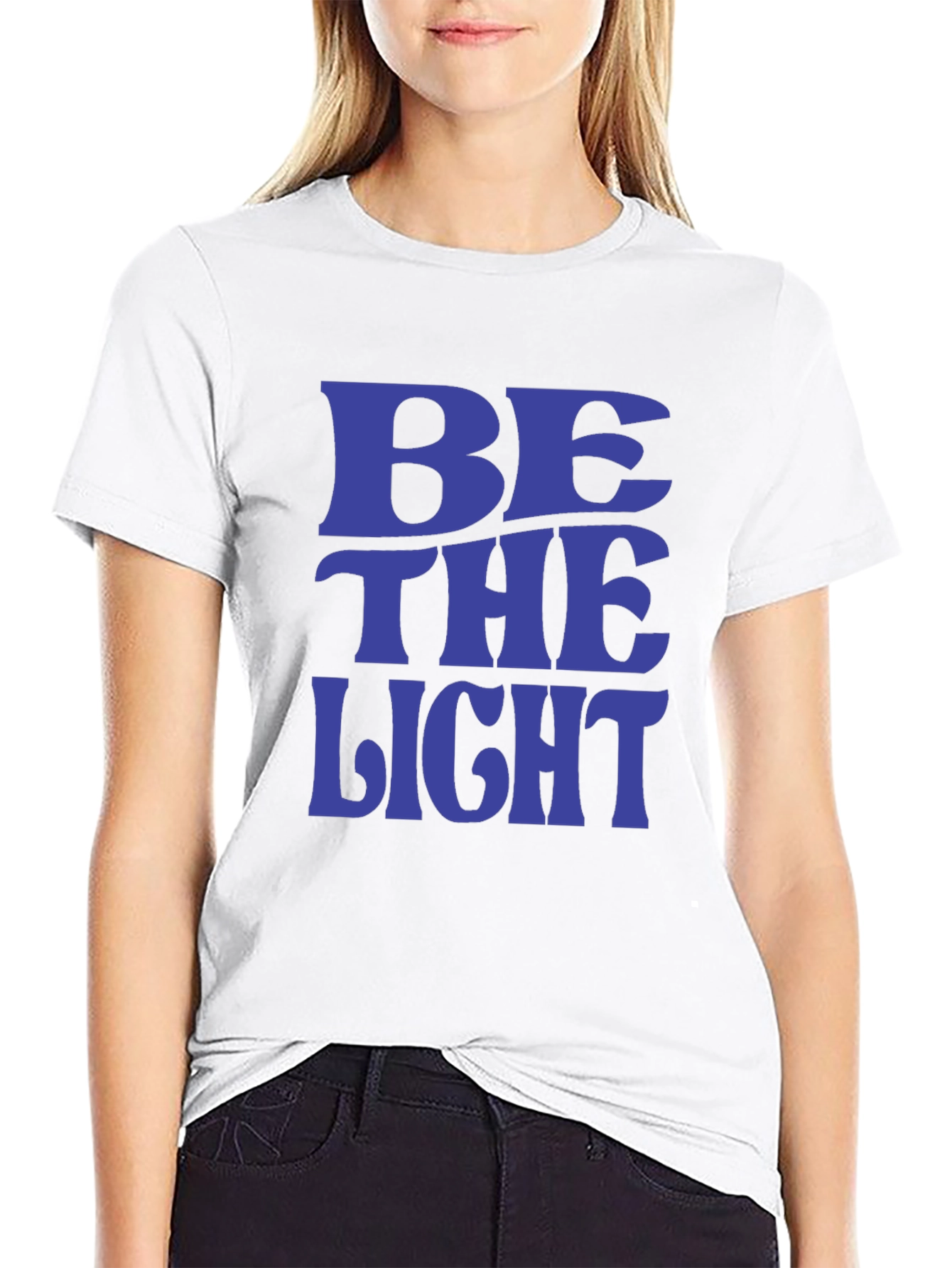 Be The Light T-Shirt - Positive Message Tee