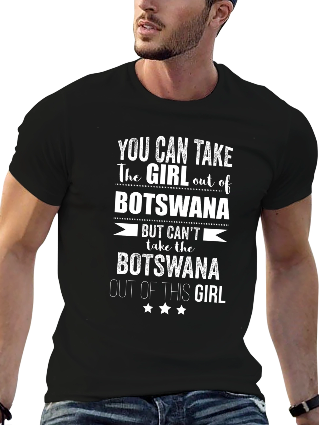 Botswana Girl T-Shirt: You Can Take the Girl Out