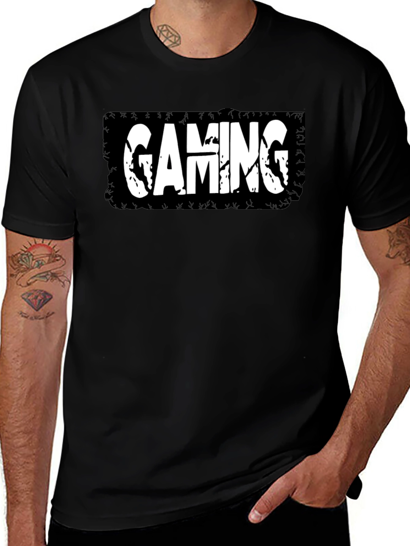 Gaming T-Shirt - Black Graphic Tee for Gamers