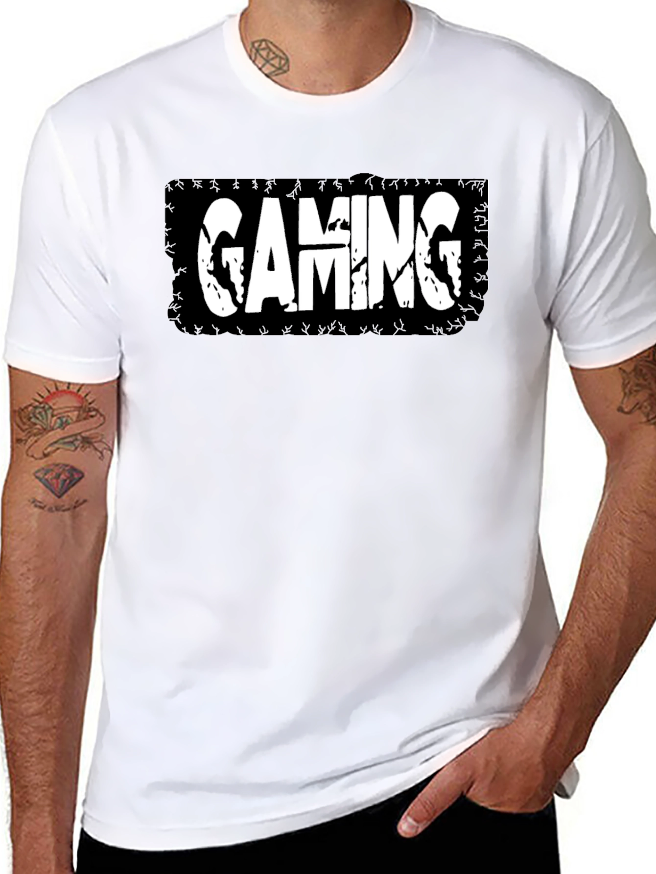 Gaming T-Shirt - Black Graphic Tee for Gamers