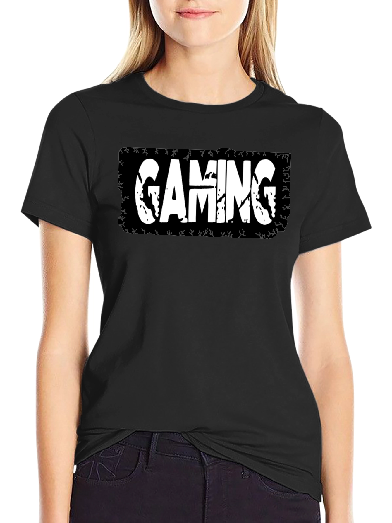 Gaming T-Shirt - Black Graphic Tee for Gamers
