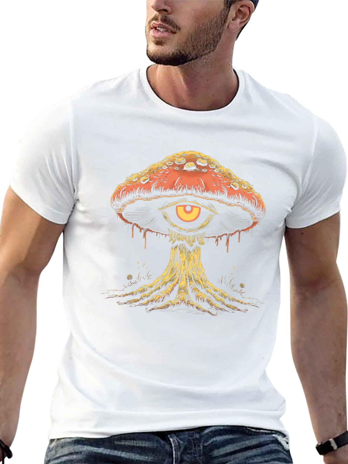 Mystic Mushroom Eye Graphic Tee