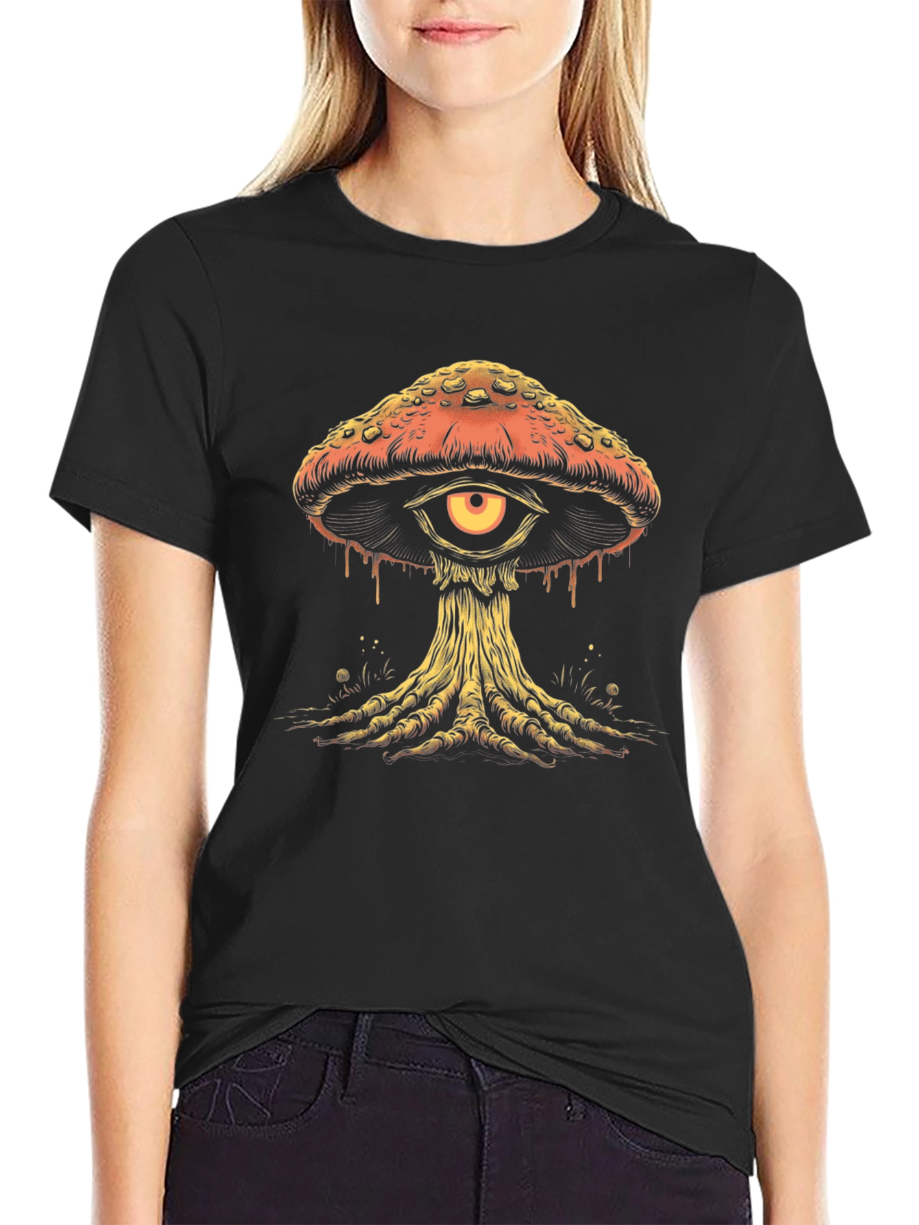 Mystic Mushroom Eye Graphic Tee
