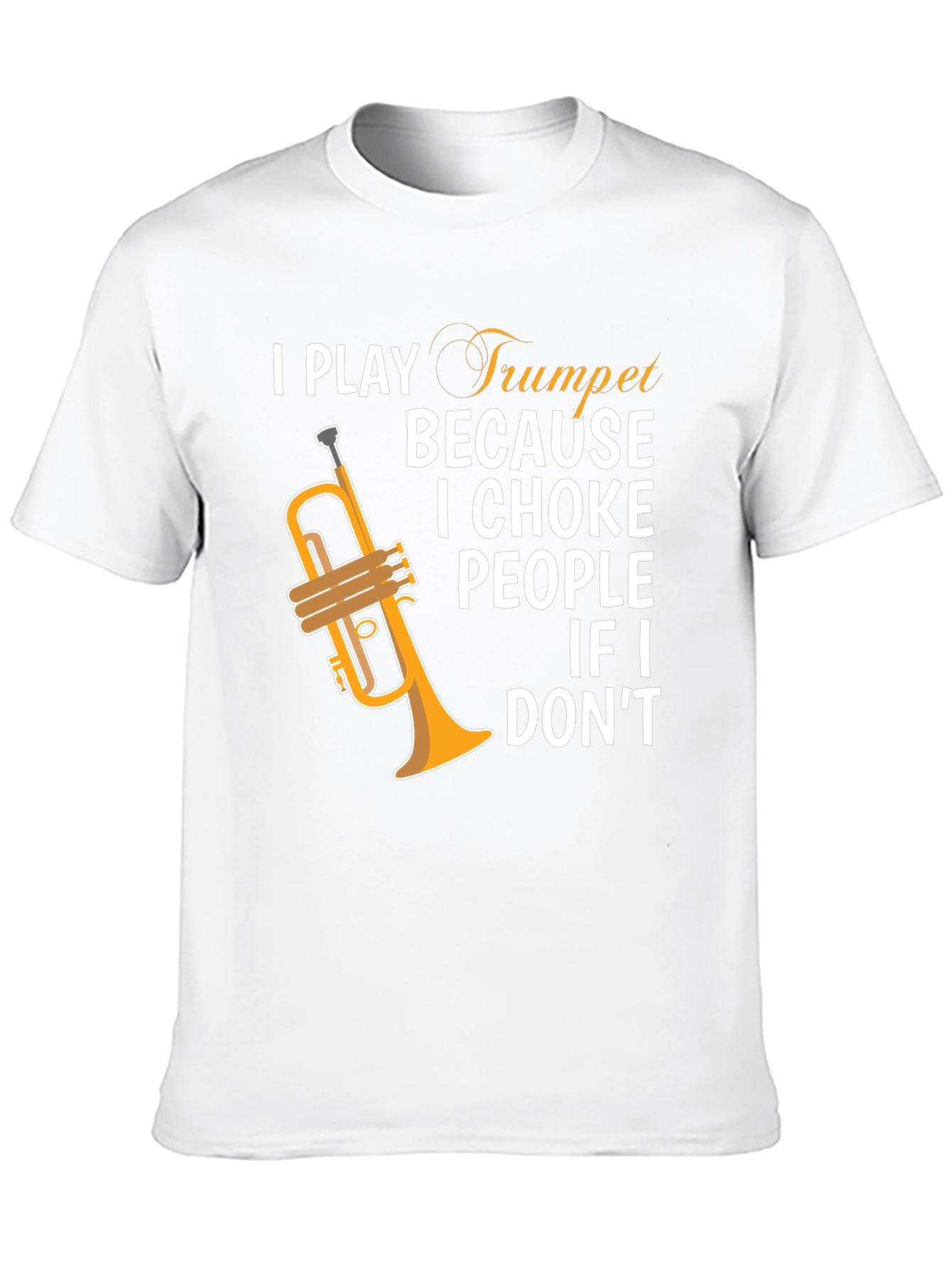 I Play Trumpet Graphic Tee