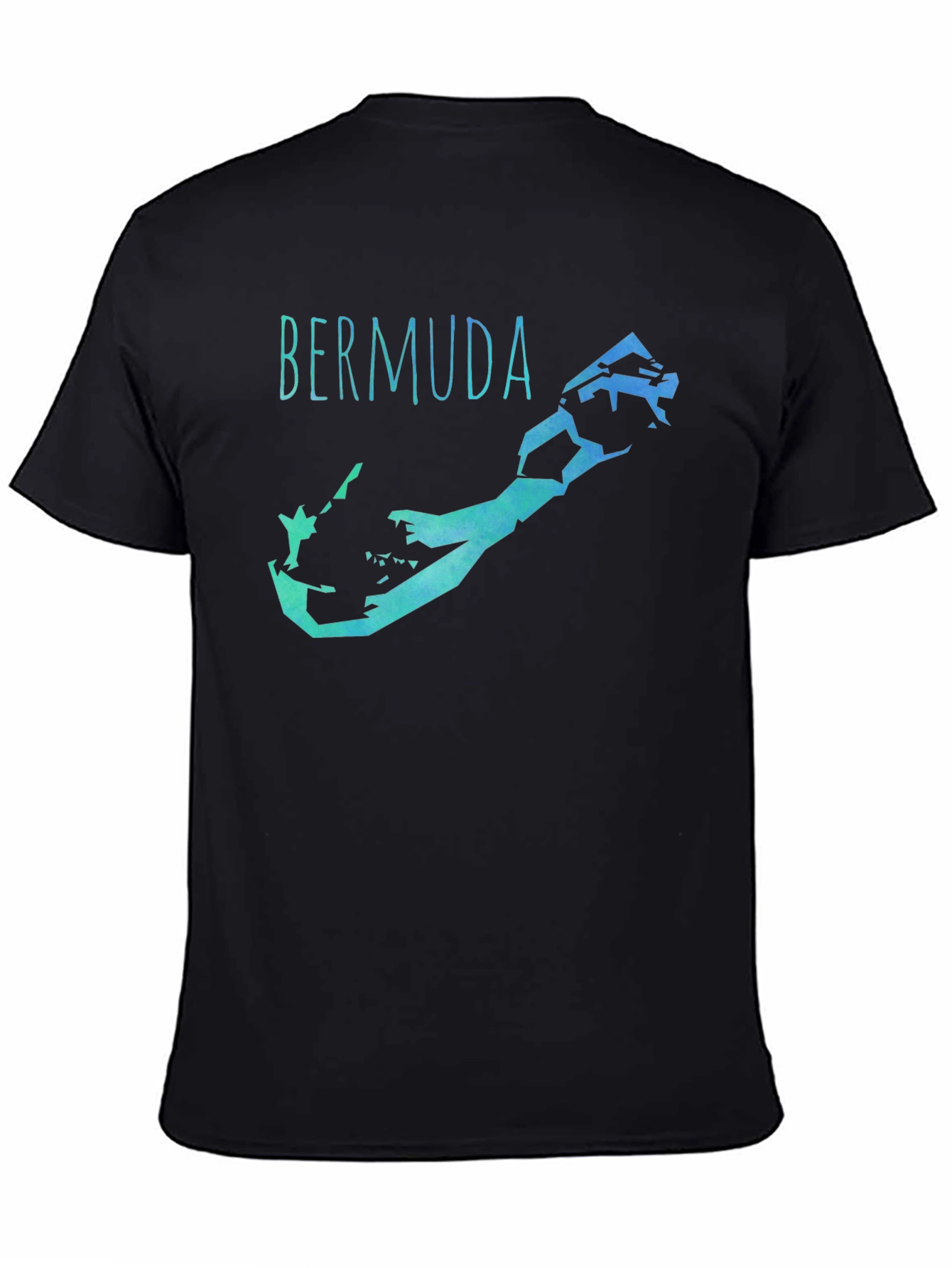 Bermuda Map Graphic Tee - Island Vibes T-Shirt