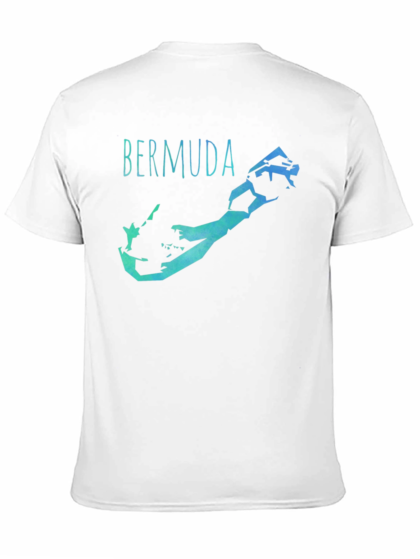 Bermuda Map Graphic Tee - Island Vibes T-Shirt