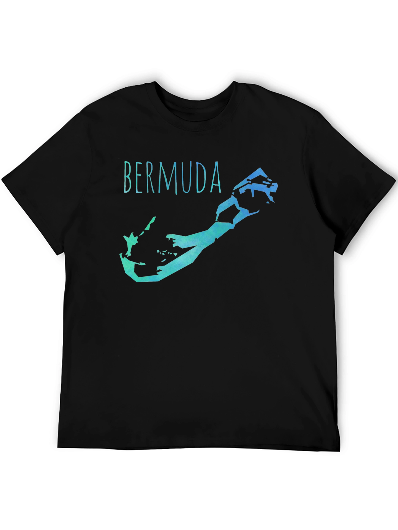 Bermuda Map Graphic Tee - Island Vibes T-Shirt