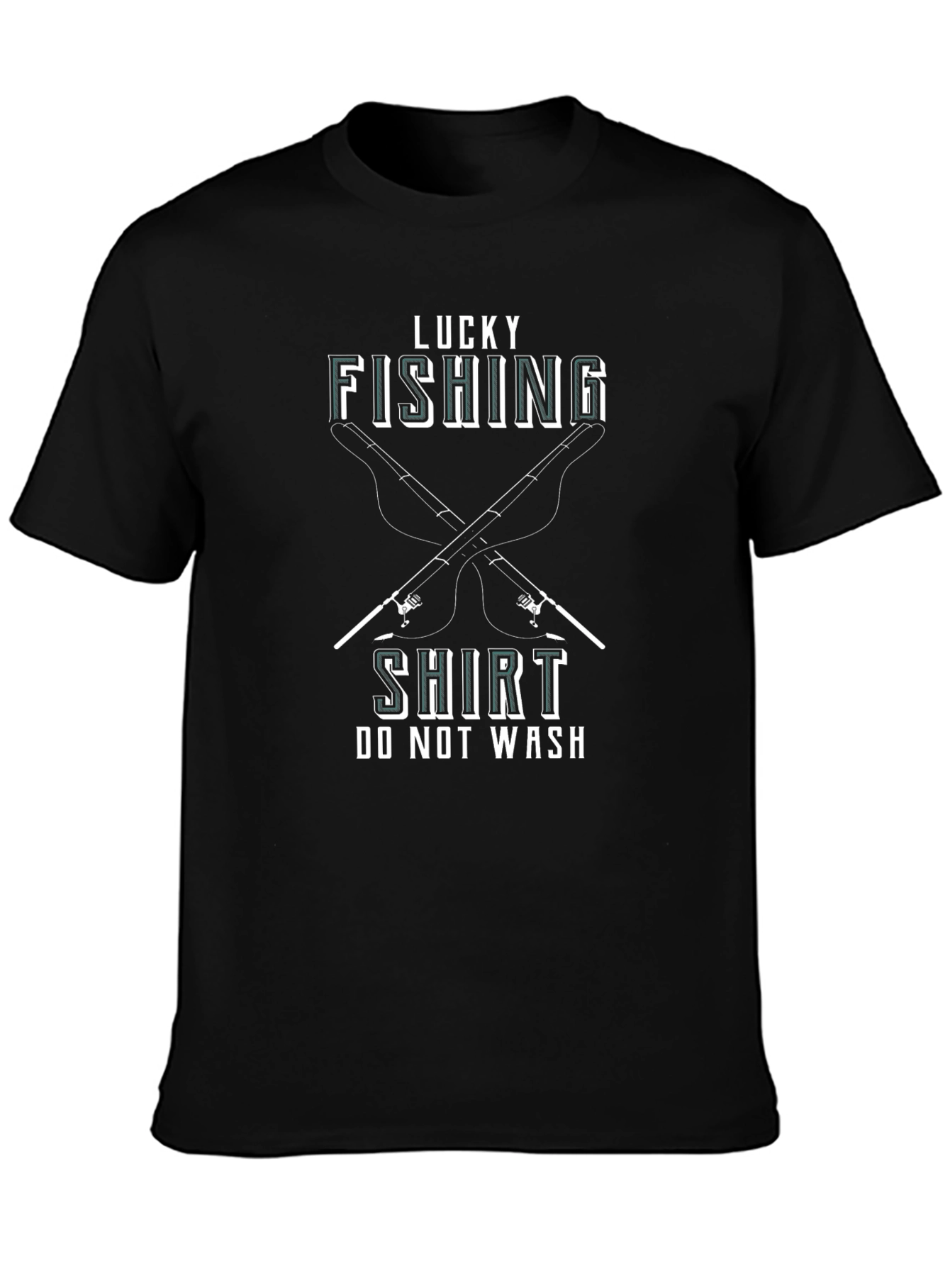 Lucky Fishing Shirt - Mens Graphic Tee