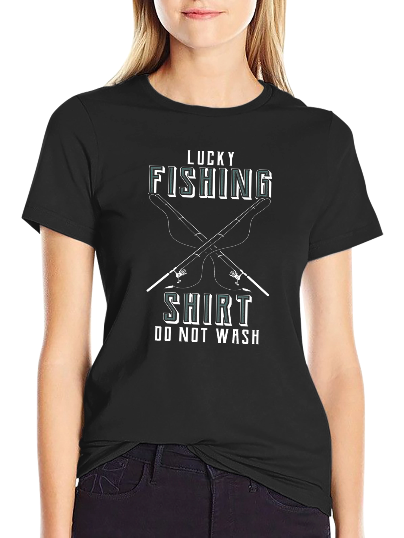 Lucky Fishing Shirt - Mens Graphic Tee