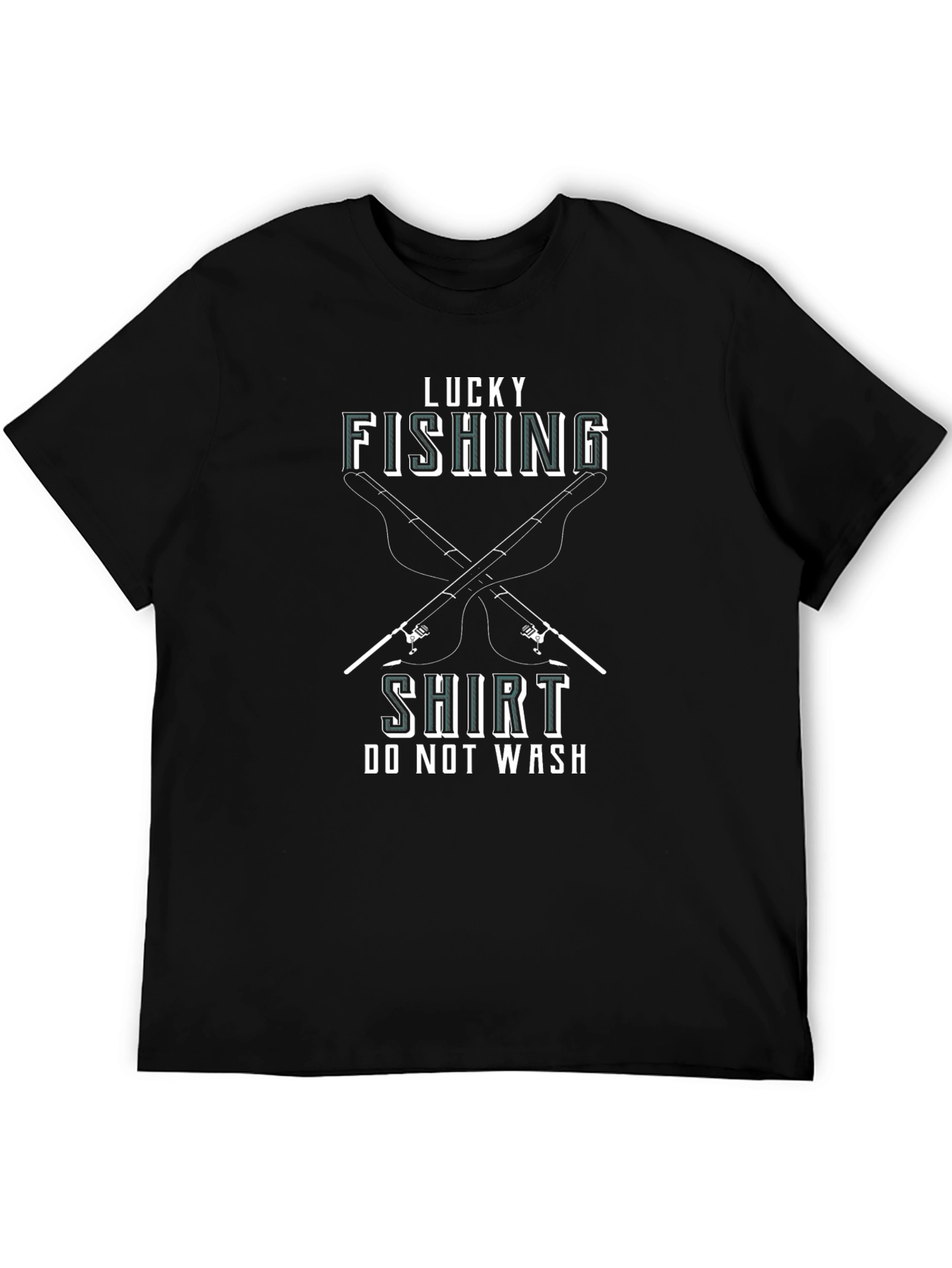 Lucky Fishing Shirt - Mens Graphic Tee