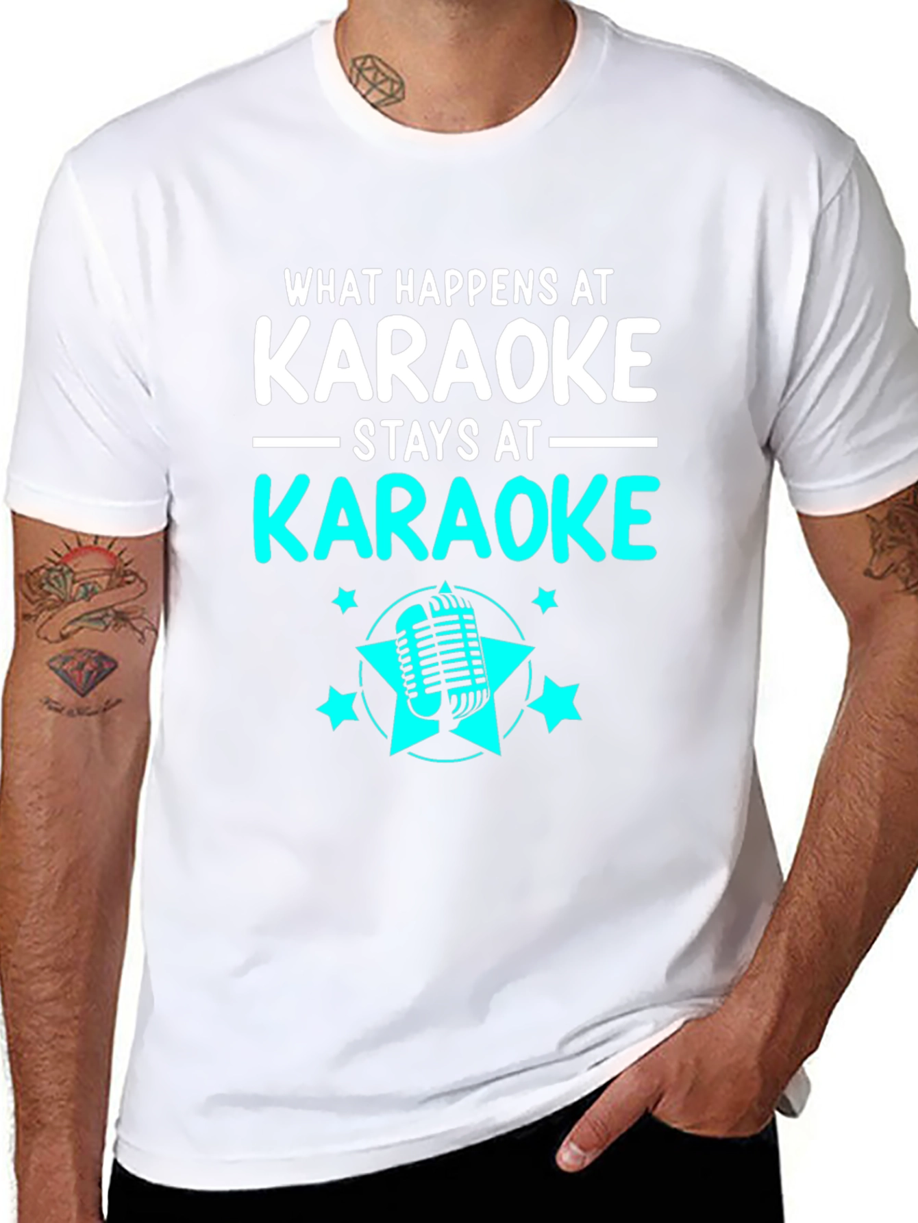 Karaoke Statement Graphic Tee