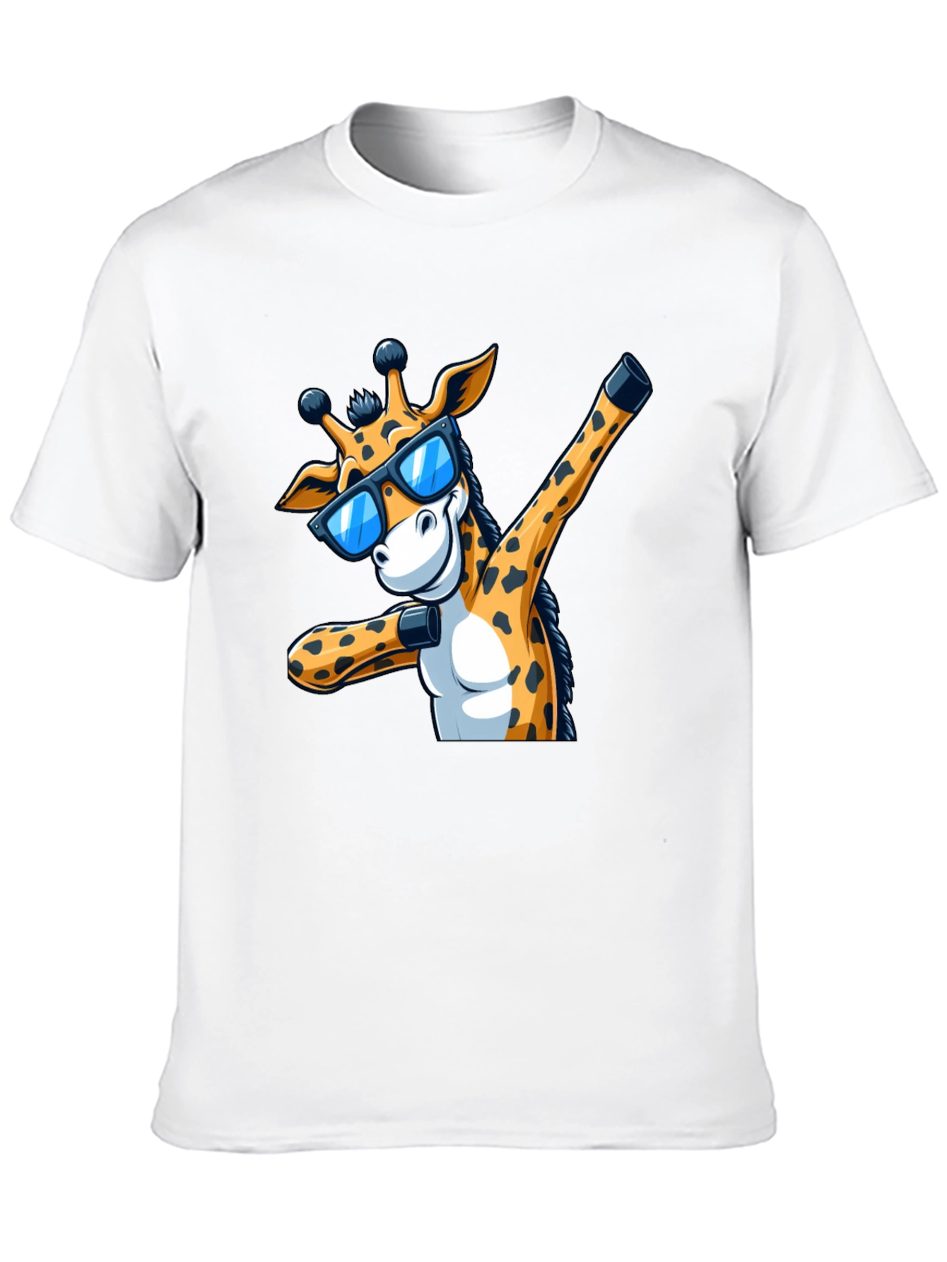 Cool Giraffe Dabbing Graphic Tee