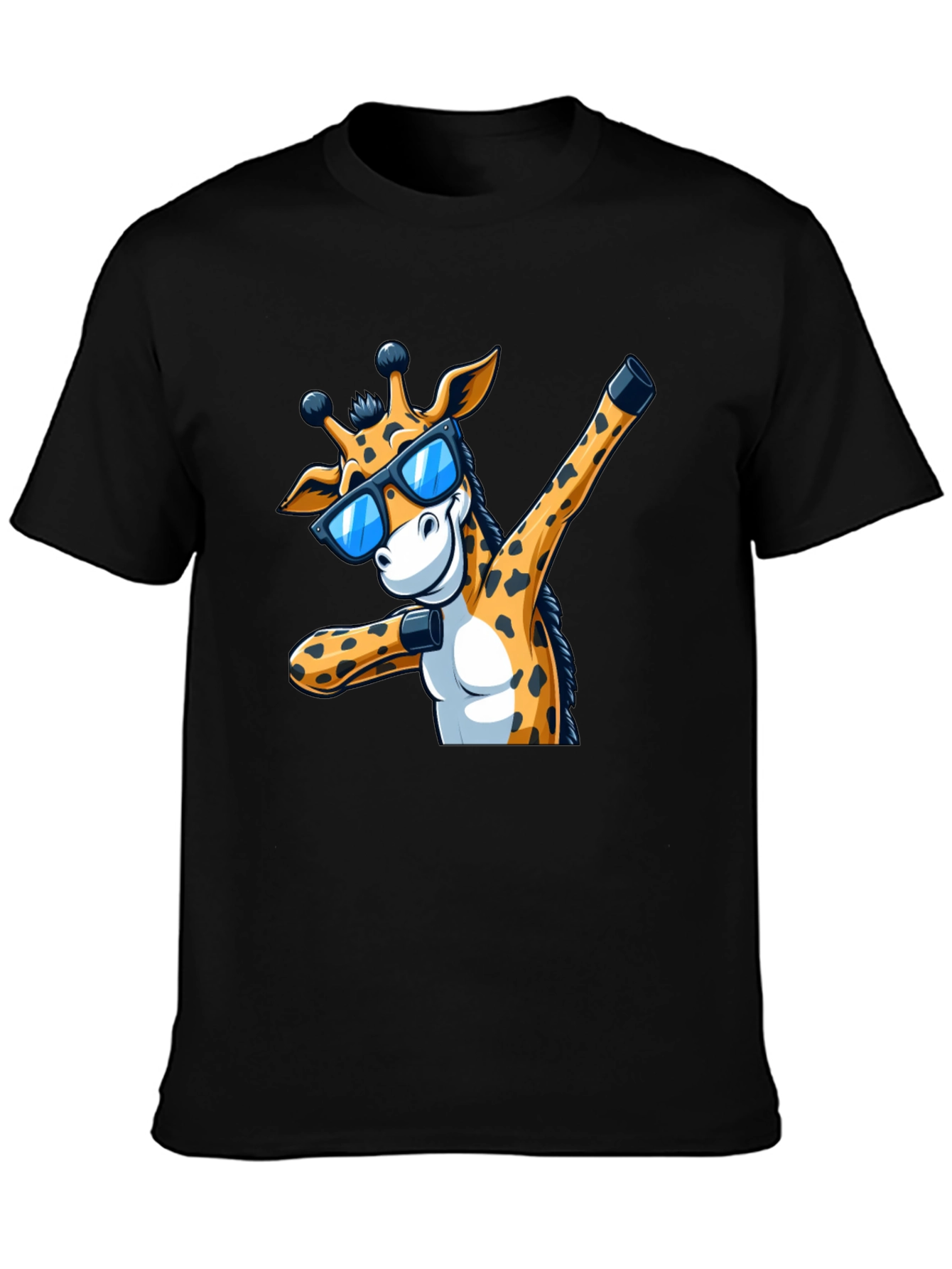 Cool Giraffe Dabbing Graphic Tee