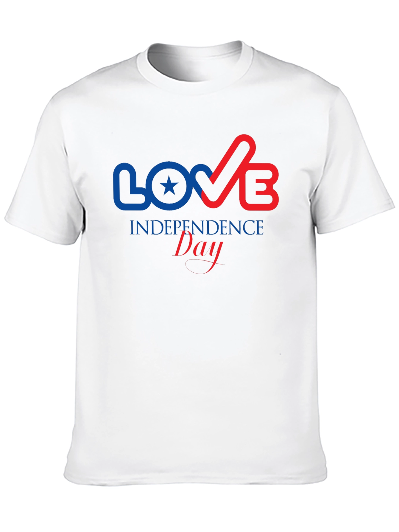 Independence Day Love T-Shirt
