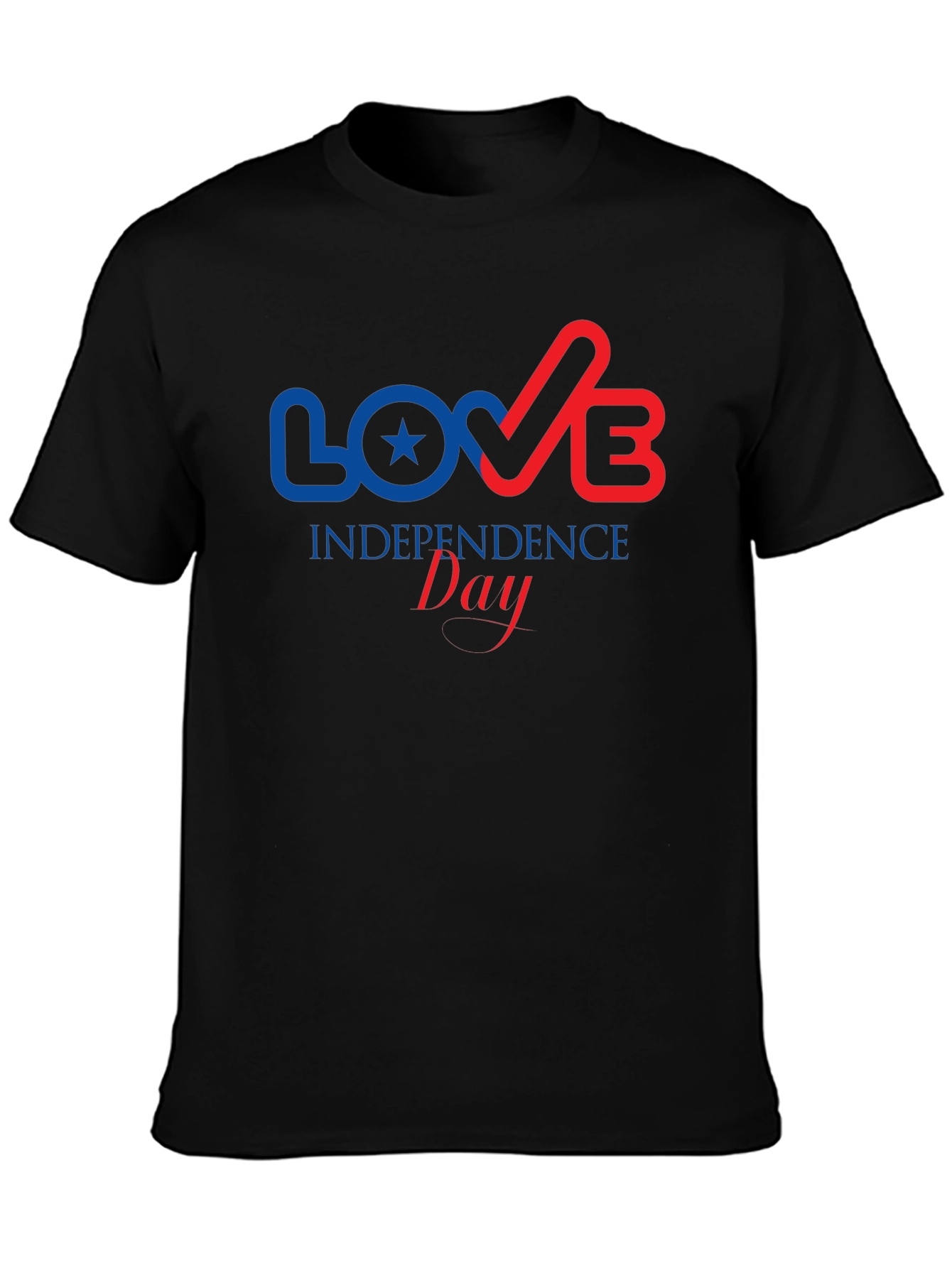 Independence Day Love T-Shirt