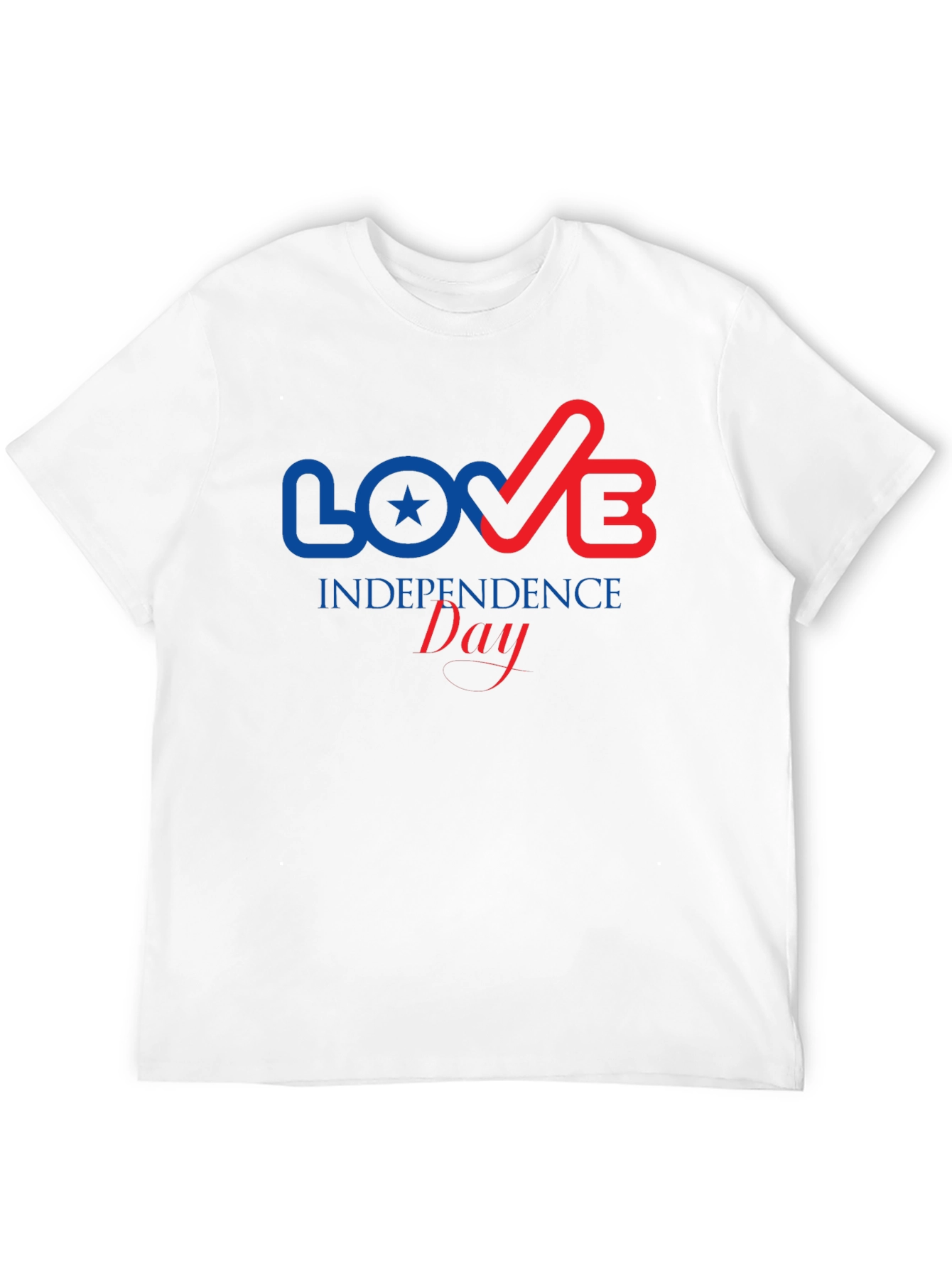 Independence Day Love T-Shirt