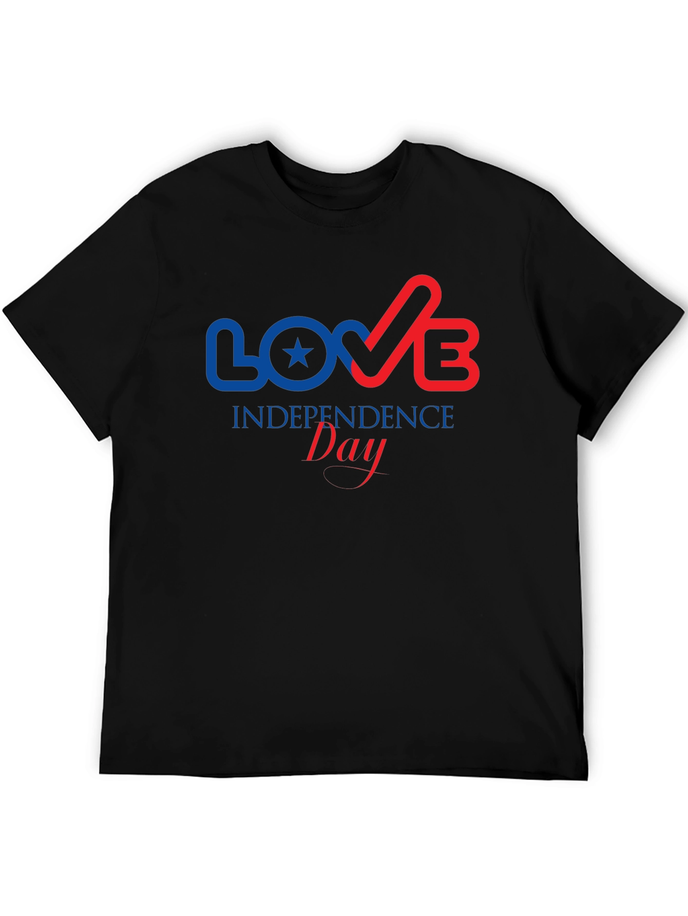 Independence Day Love T-Shirt
