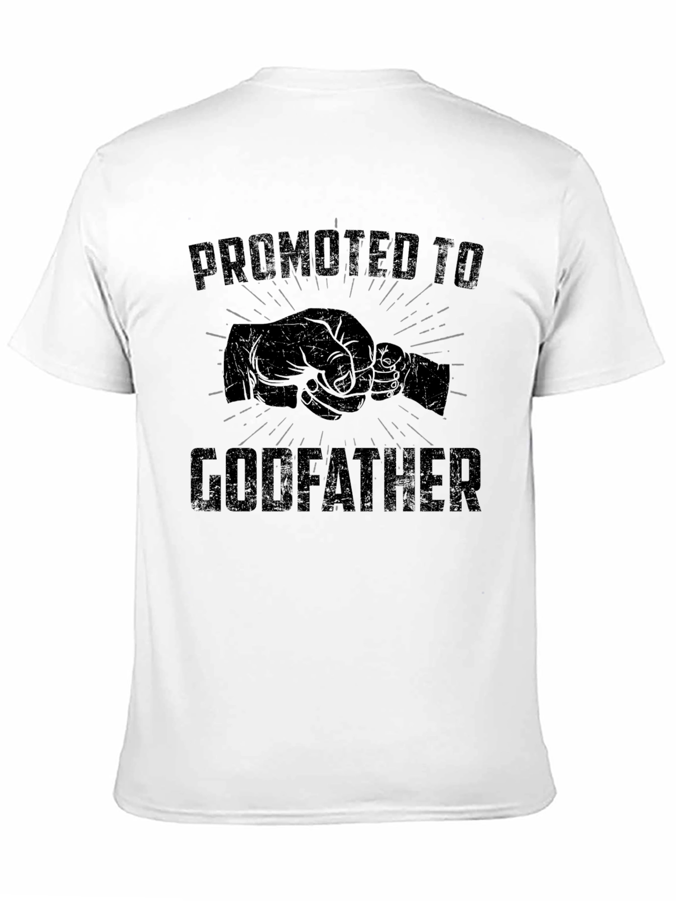 Promoted to Godfather T-Shirt - Fathers Day Gift