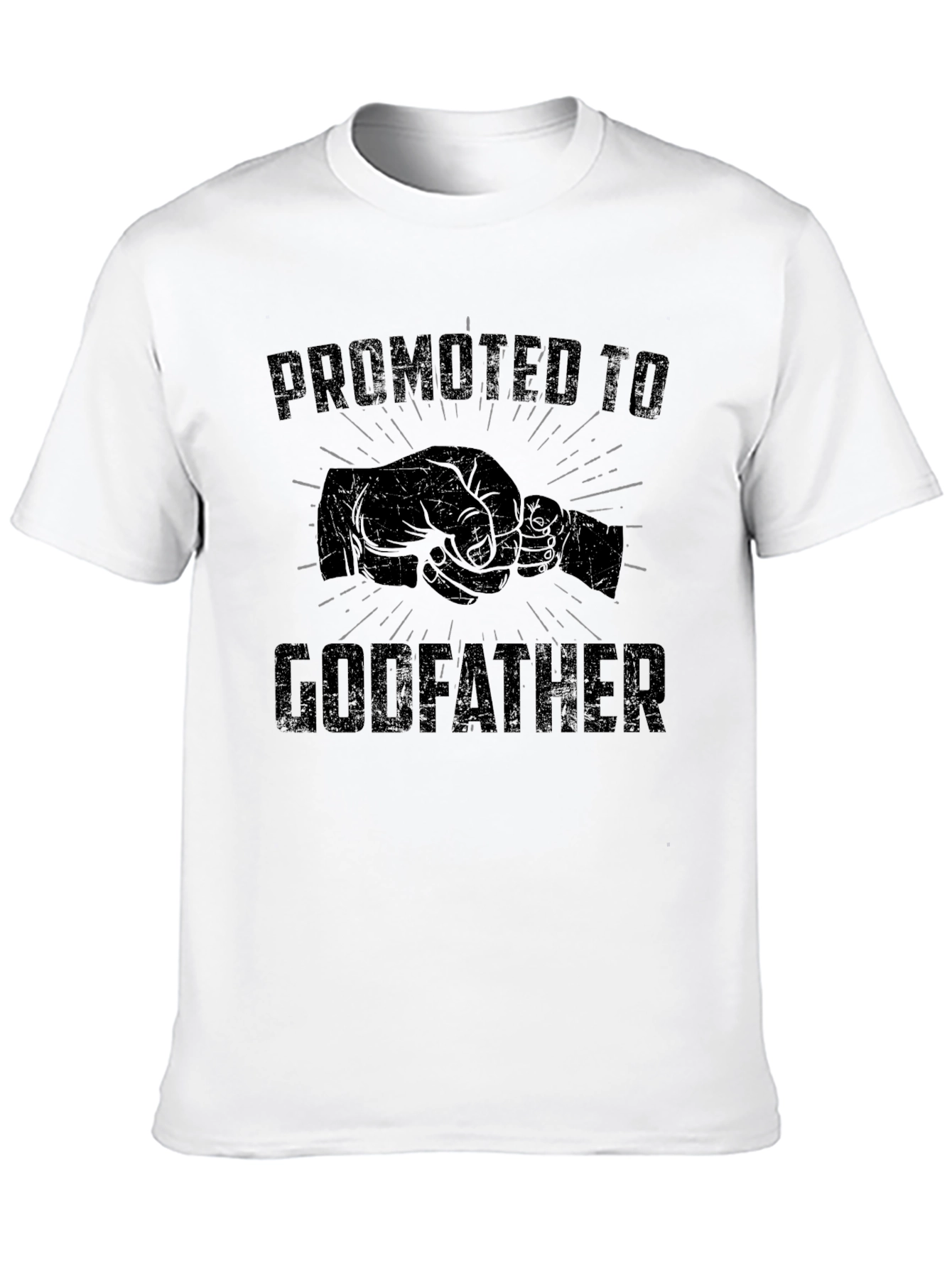 Promoted to Godfather T-Shirt - Fathers Day Gift