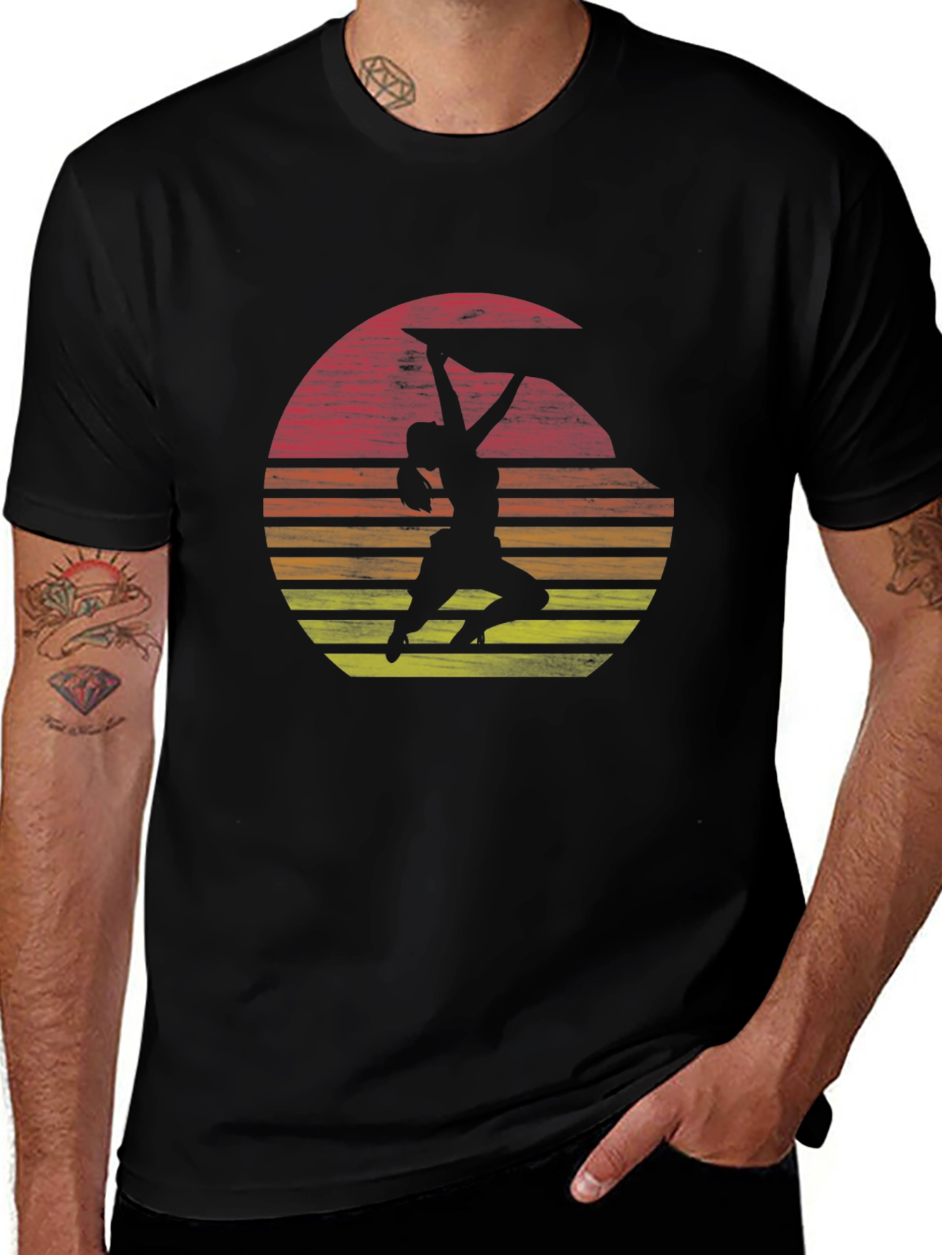 Climbing Sunset Graphic Tee - Adventure Ready
