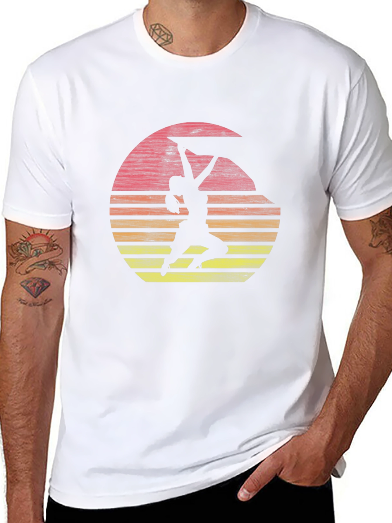 Climbing Sunset Graphic Tee - Adventure Ready