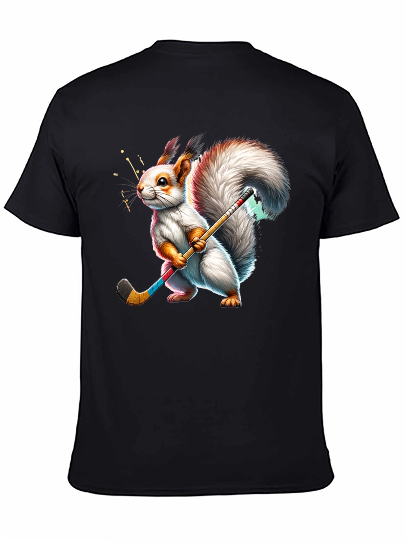 Squirrel Hockey Player T-Shirt
