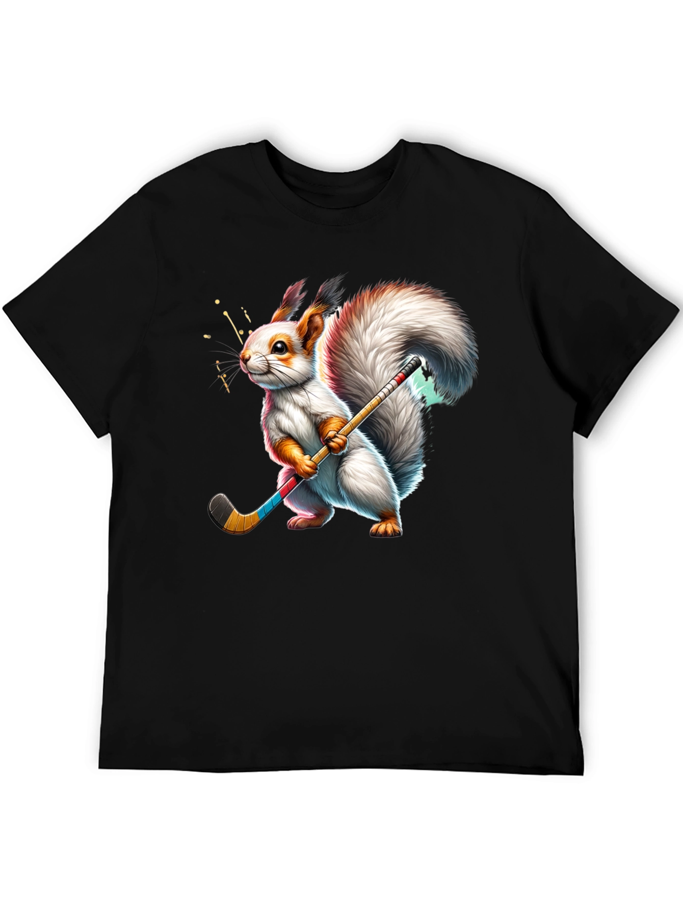 Squirrel Hockey Player T-Shirt