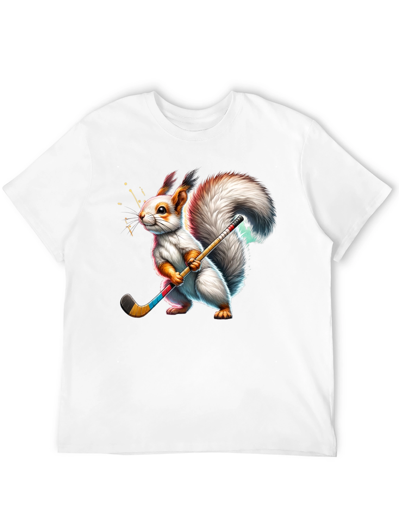 Squirrel Hockey Player T-Shirt