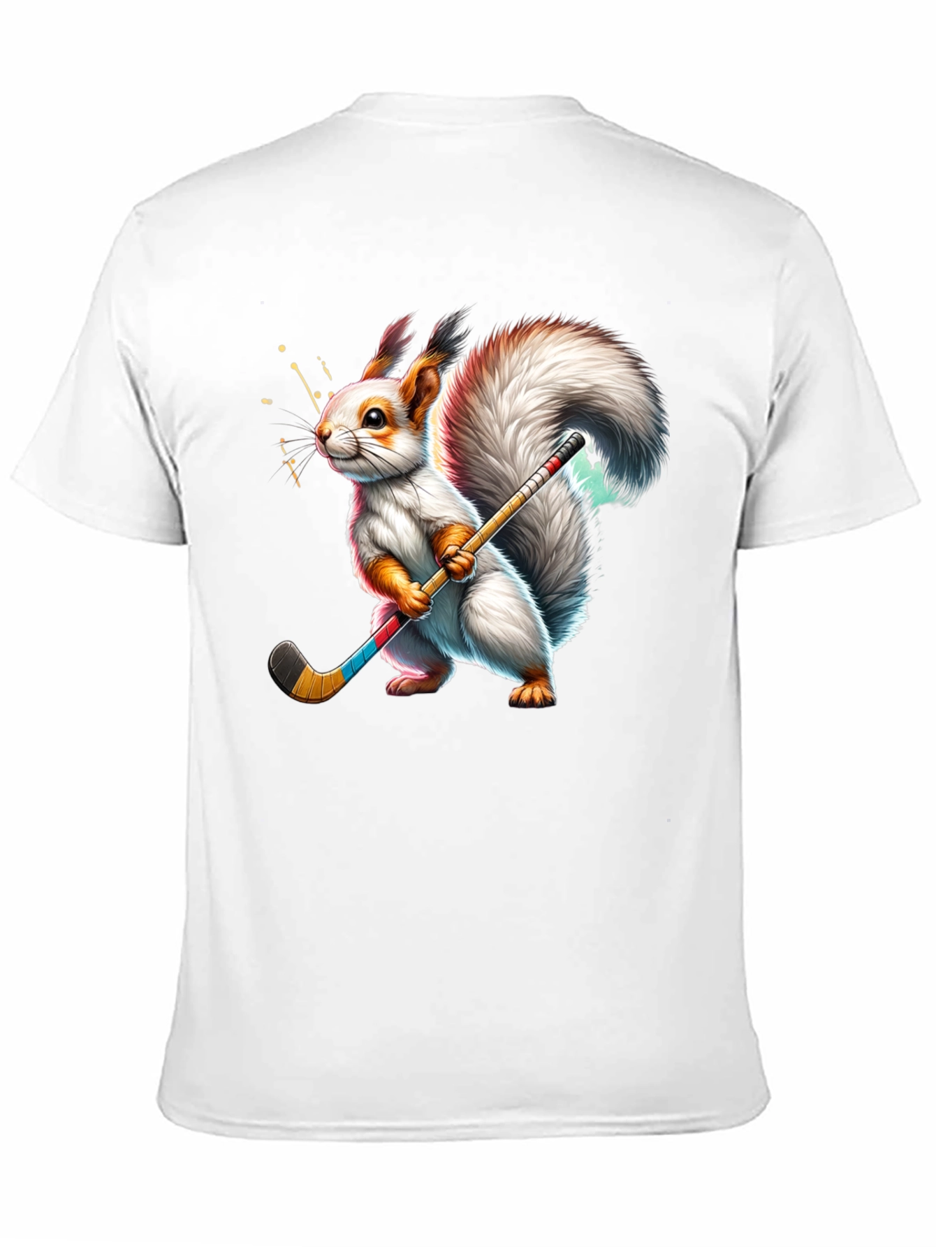 Squirrel Hockey Player T-Shirt