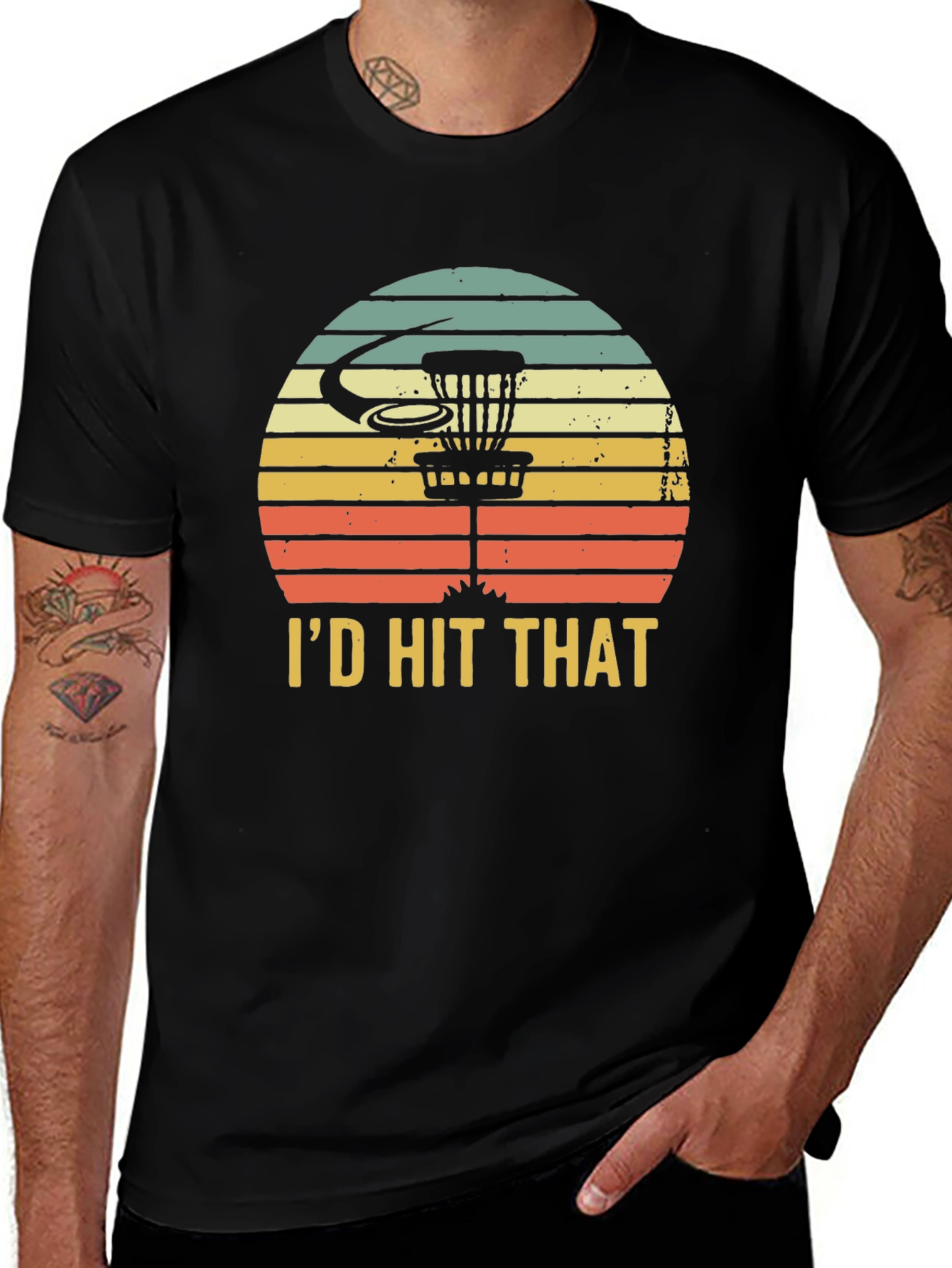Id Hit That Disc Golf T-Shirt
