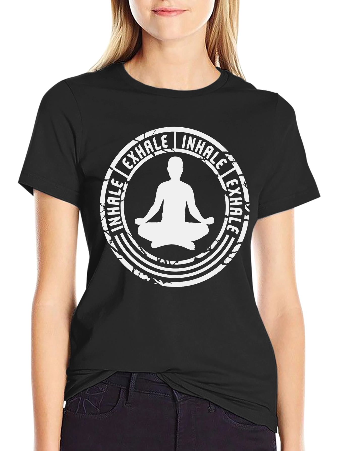 Inhale Exhale Yoga Meditation T-Shirt