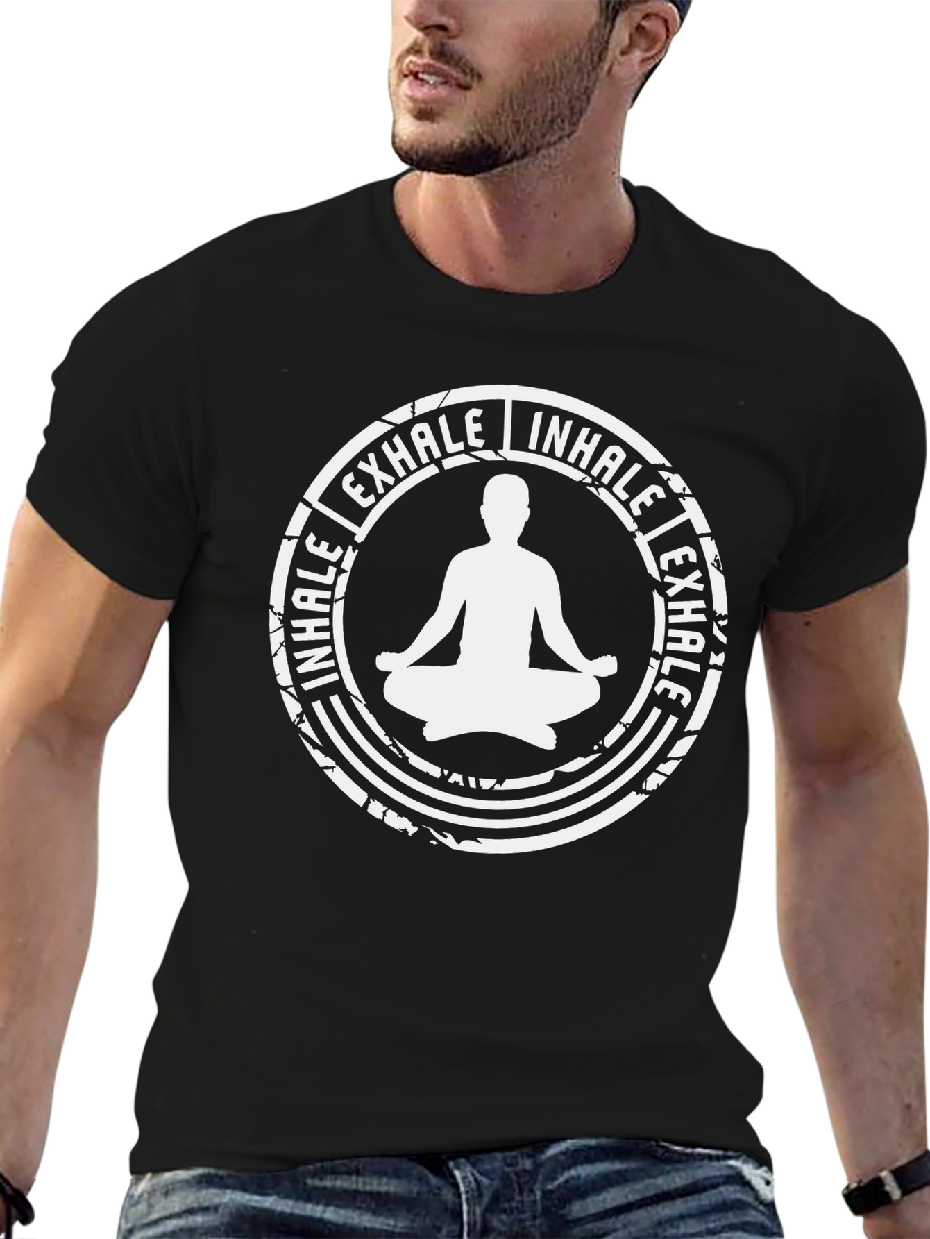 Inhale Exhale Yoga Meditation T-Shirt