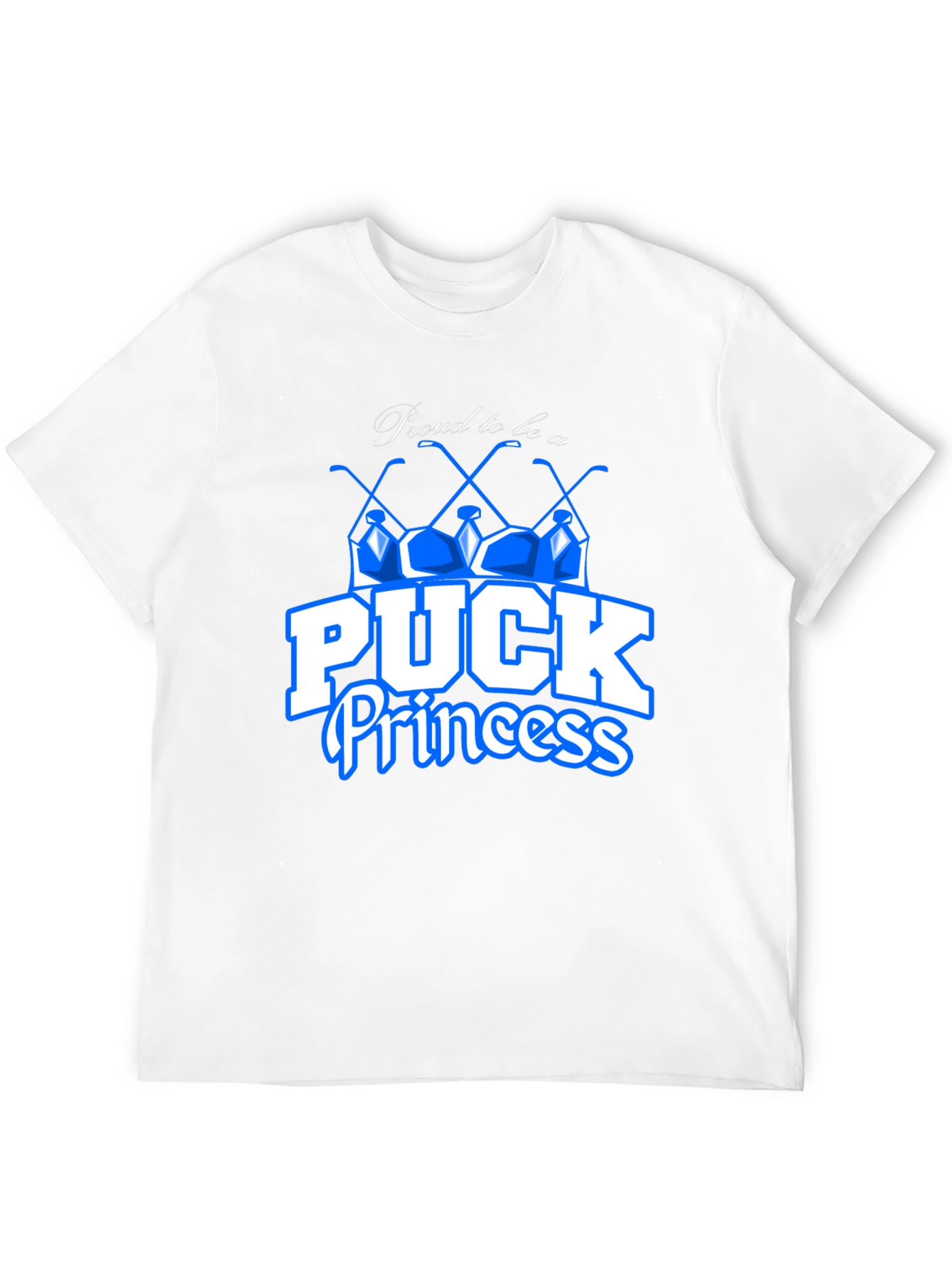 Puck Princess T-Shirt - Hockey Fan Tee