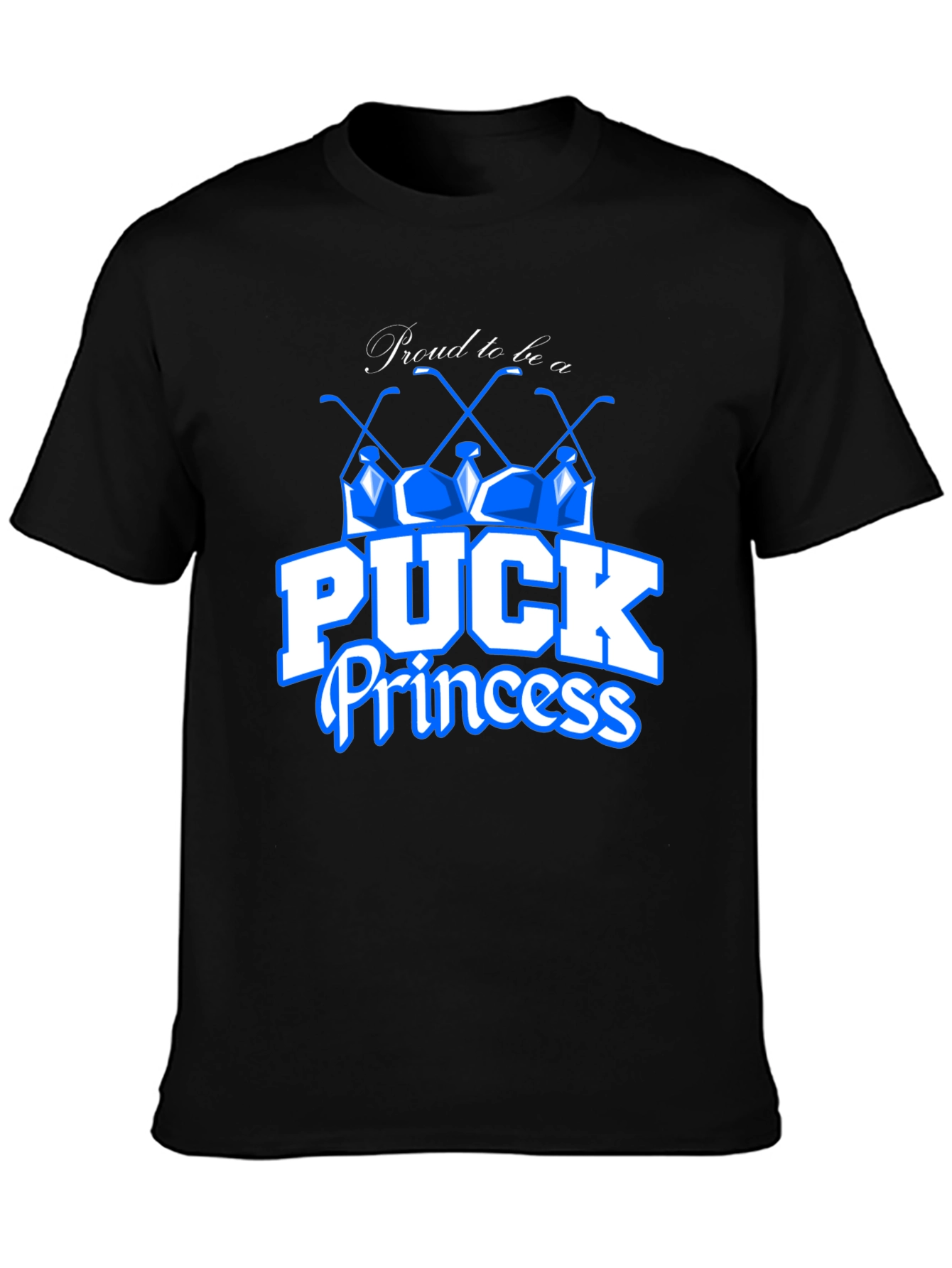 Puck Princess T-Shirt - Hockey Fan Tee