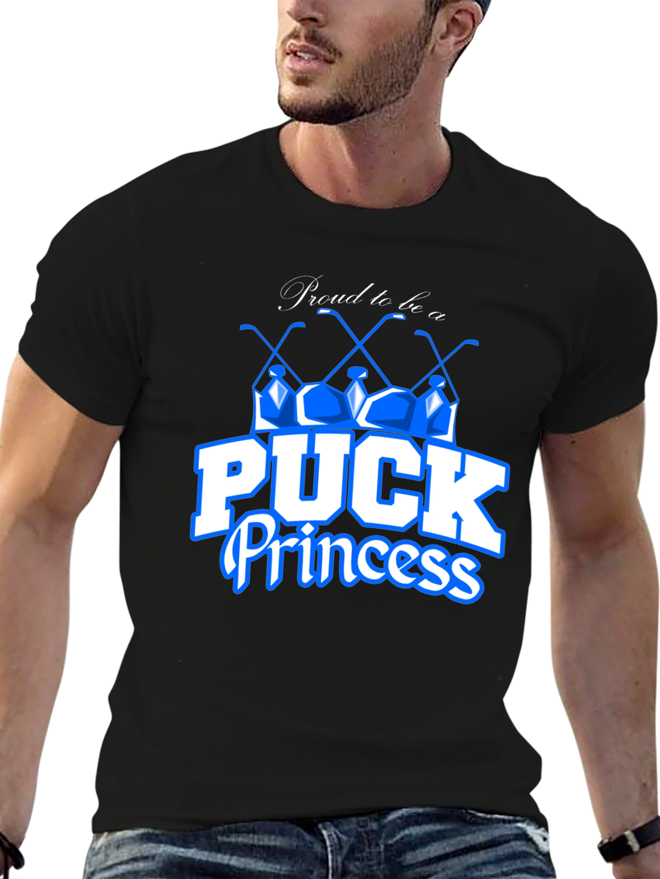Puck Princess T-Shirt - Hockey Fan Tee