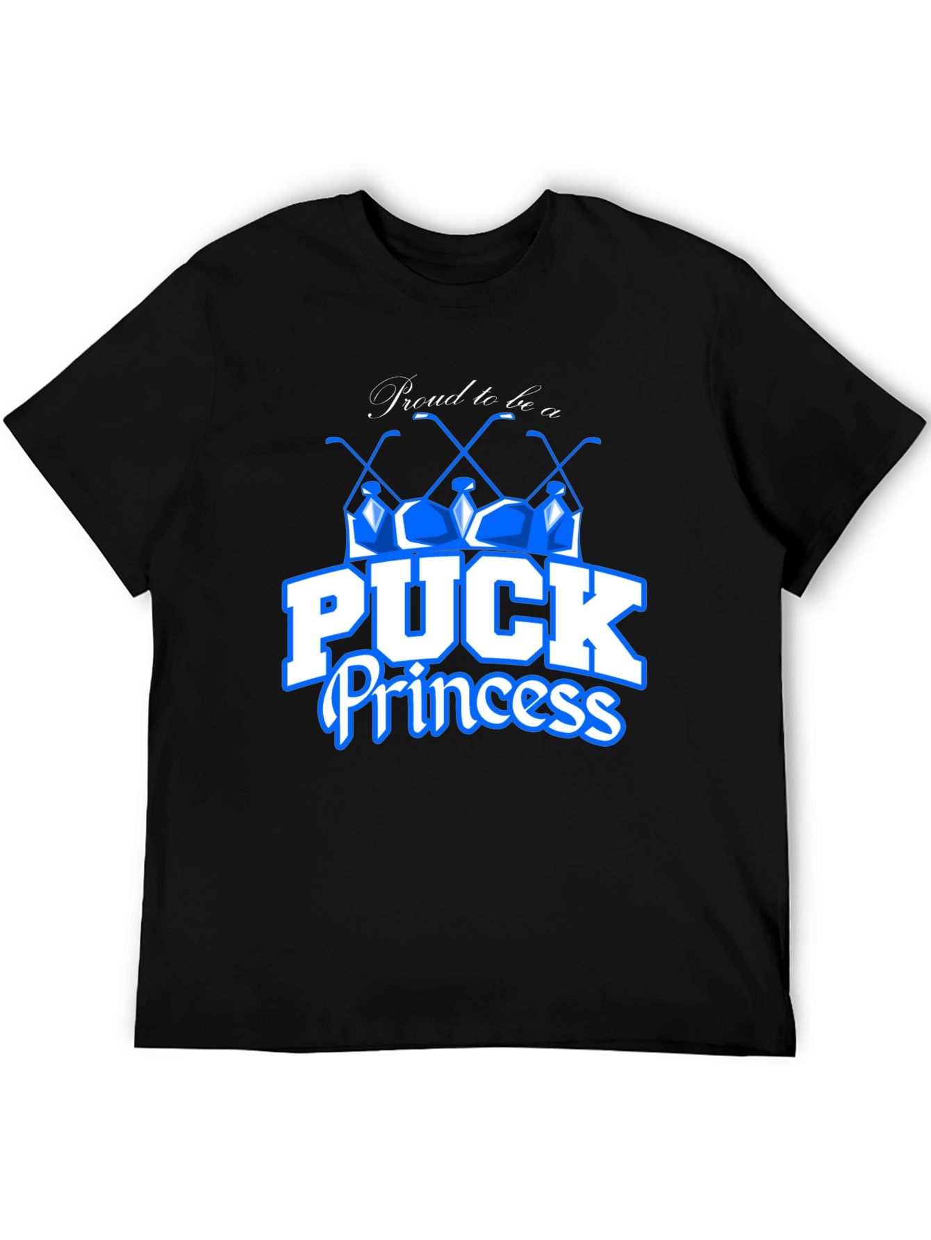 Puck Princess T-Shirt - Hockey Fan Tee
