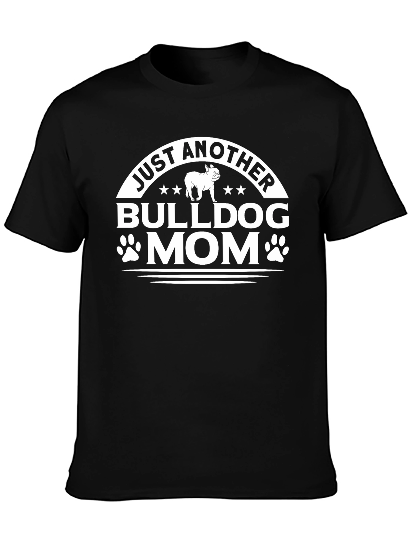 Bulldog Mom Graphic Tee - Dog Lover T-Shirt