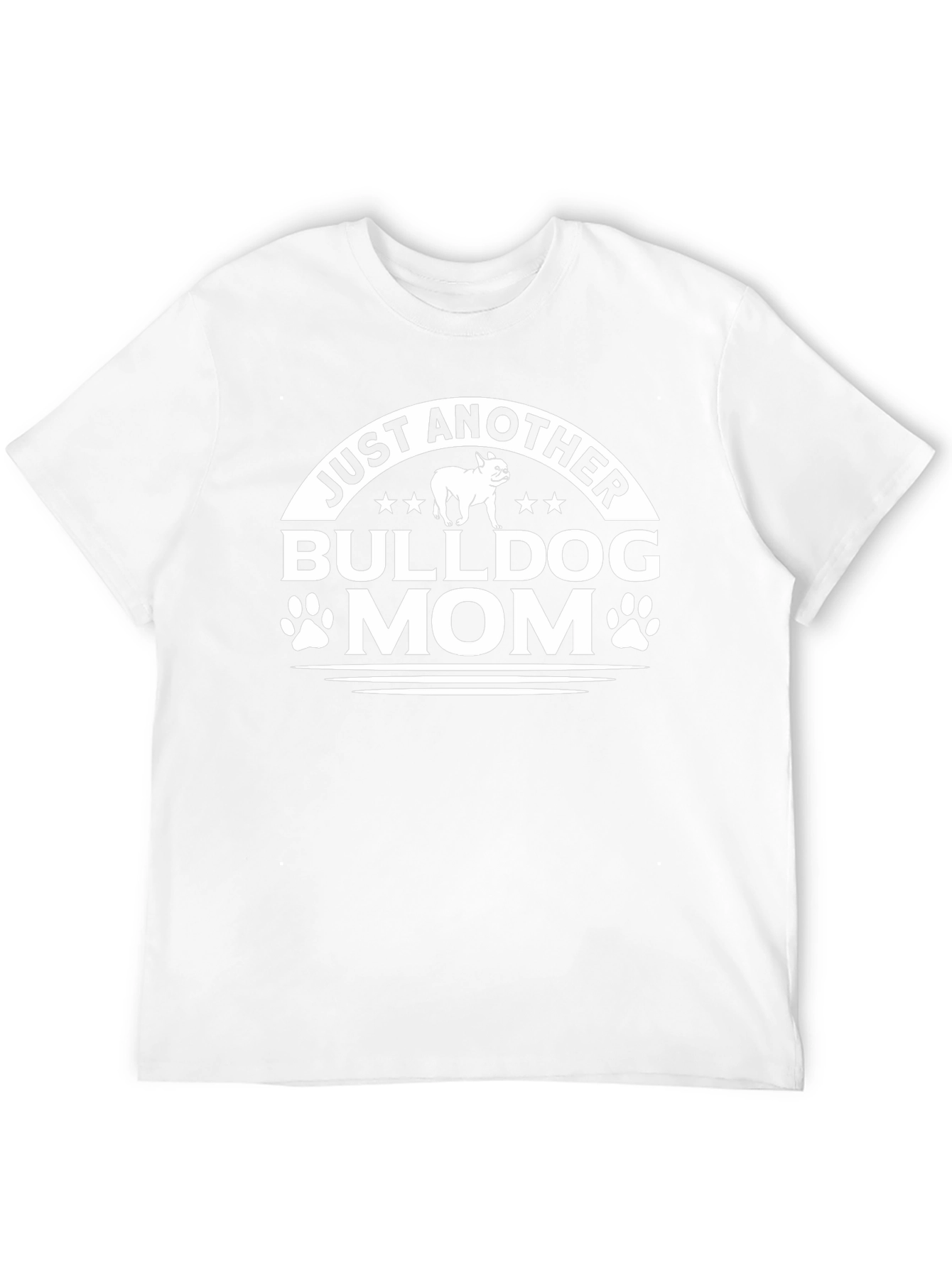 Bulldog Mom Graphic Tee - Dog Lover T-Shirt