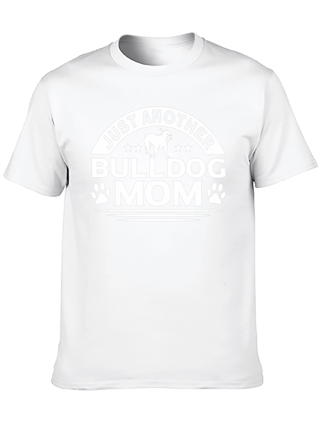 Bulldog Mom Graphic Tee - Dog Lover T-Shirt