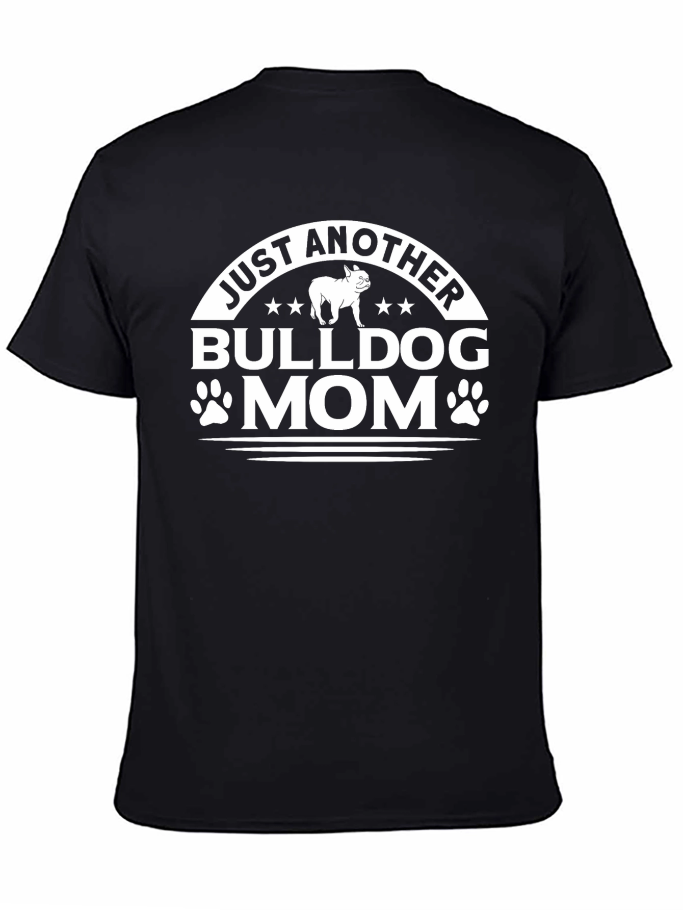 Bulldog Mom Graphic Tee - Dog Lover T-Shirt