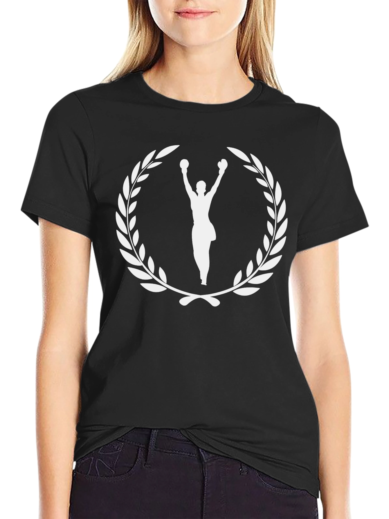 Rocky Balboa Black T-Shirt - Iconic Boxer Design